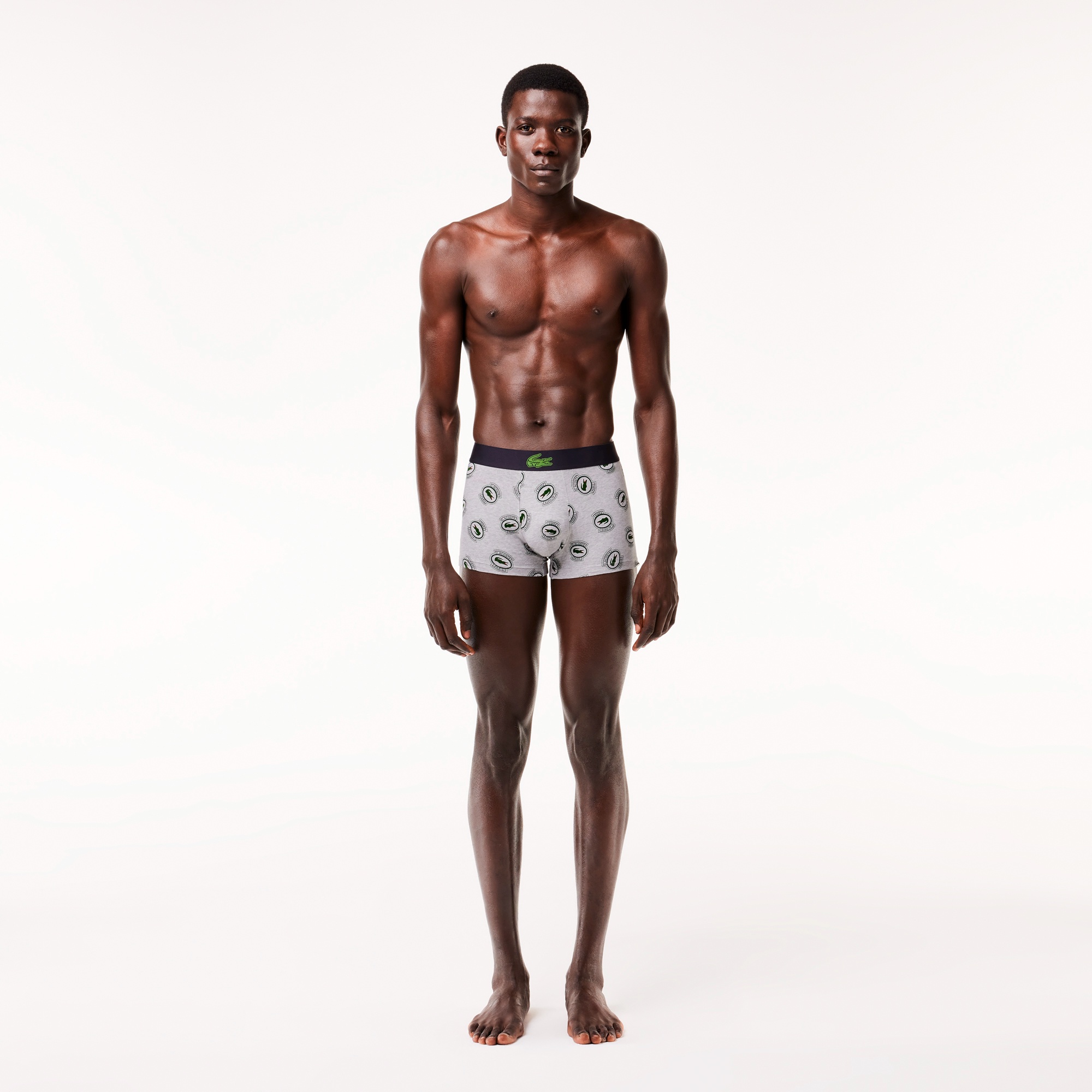 オーバルロゴ総柄トランクショーツ