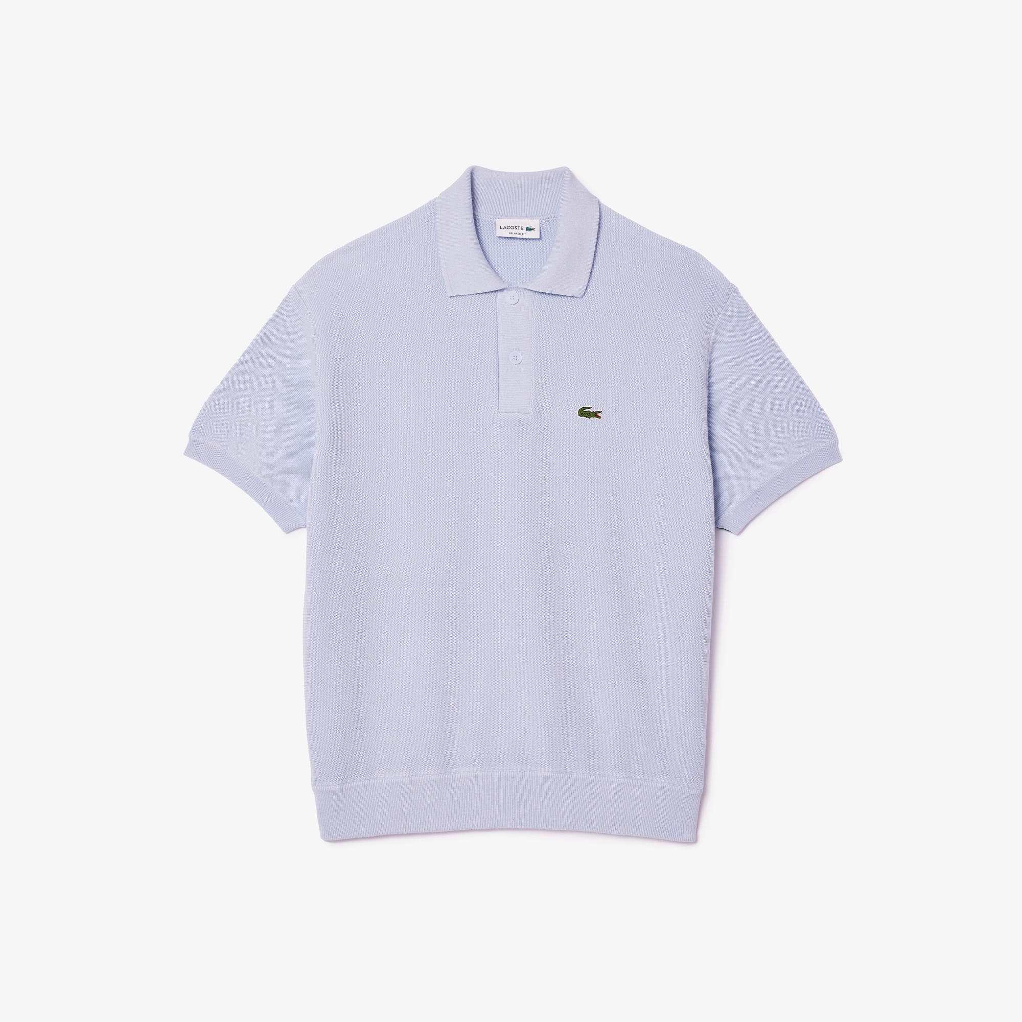 ミックスストライプニットポロシャツ AH7642L - ラコステ（LACOSTE