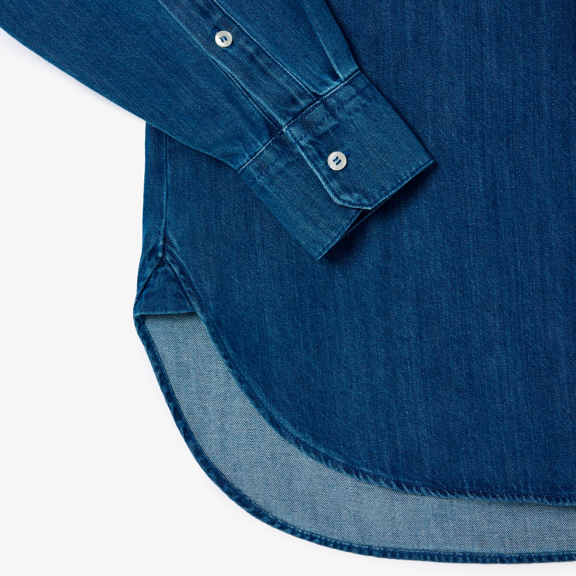 プレーンデニムシャツ