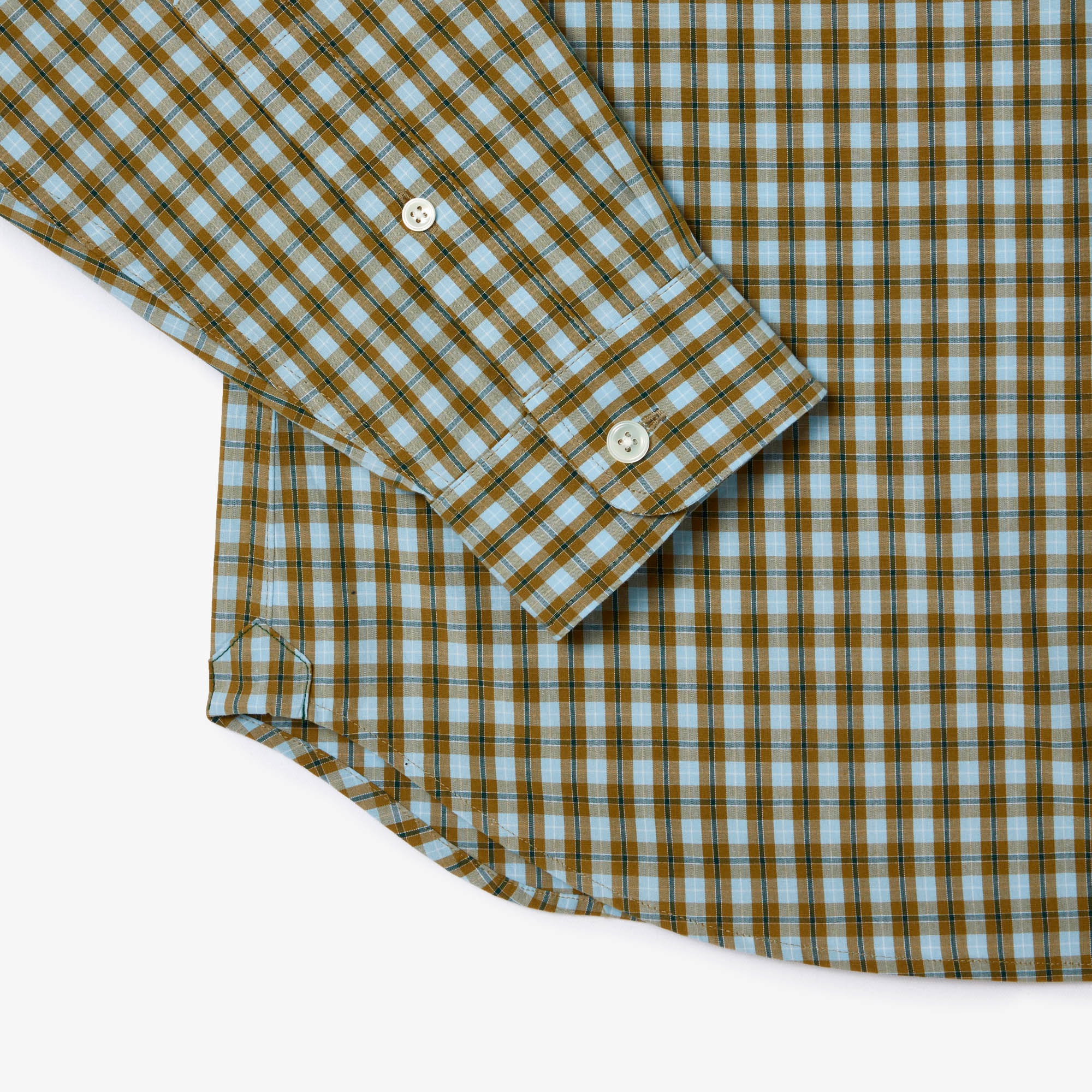 ギンガムチェックボタンダウンシャツ