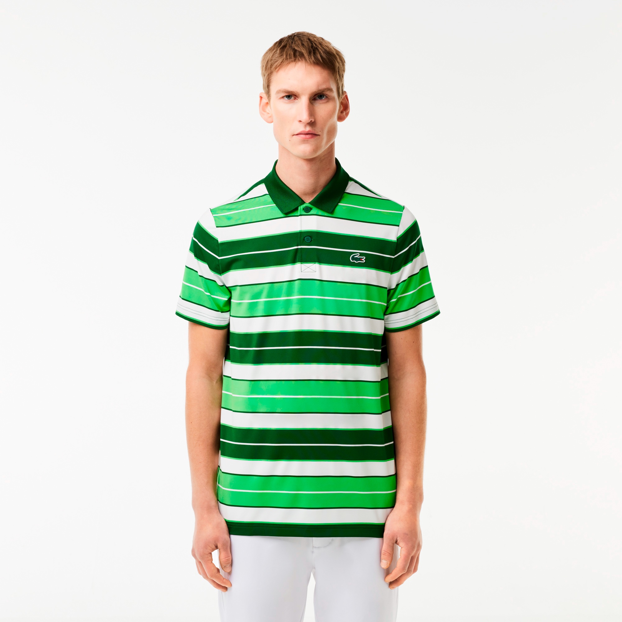 マルチカラーボーダーウルトラドライポロシャツ