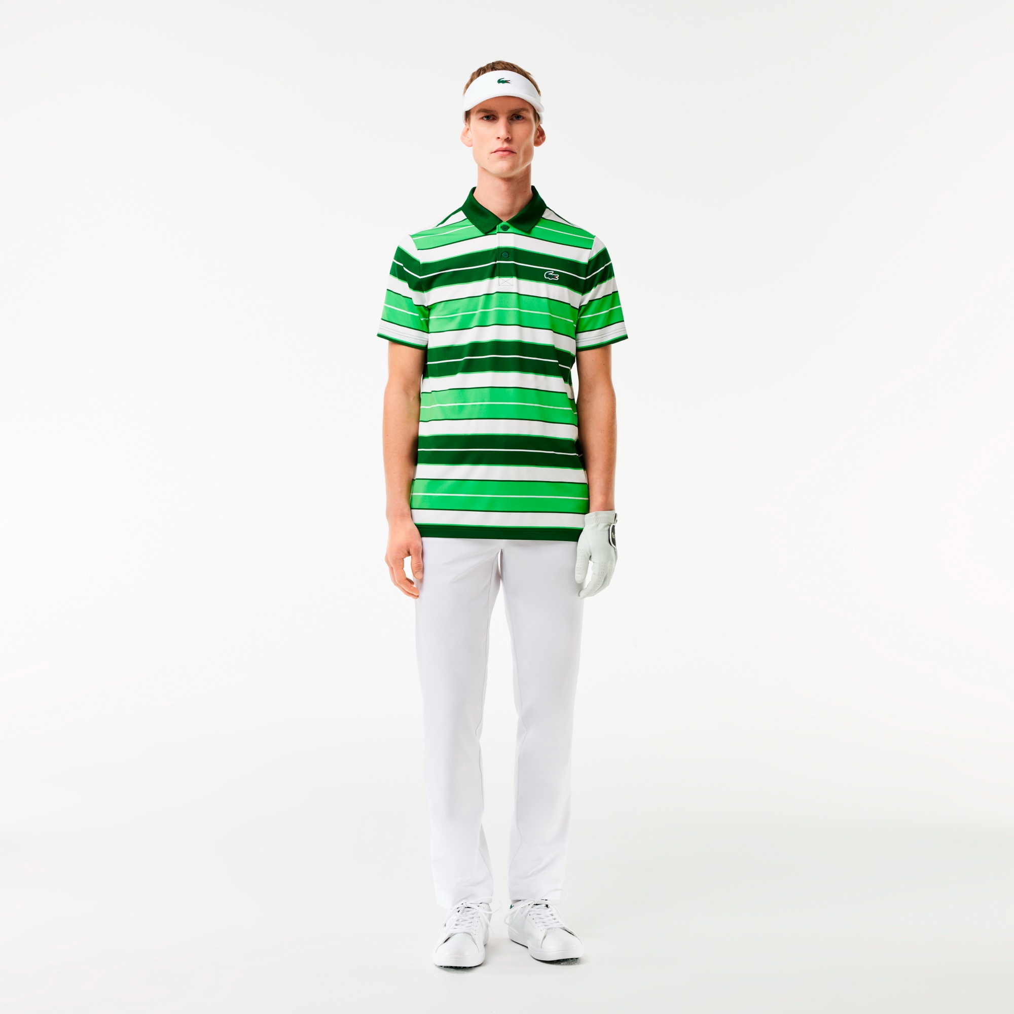 マルチカラーボーダーウルトラドライポロシャツ