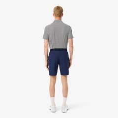 【新品タグ付き】ラコステ スポーツ ナイロン フレア パンツ ゴルフ モノグラムジャカードトラックパンツ ／ サイドラインパンツ