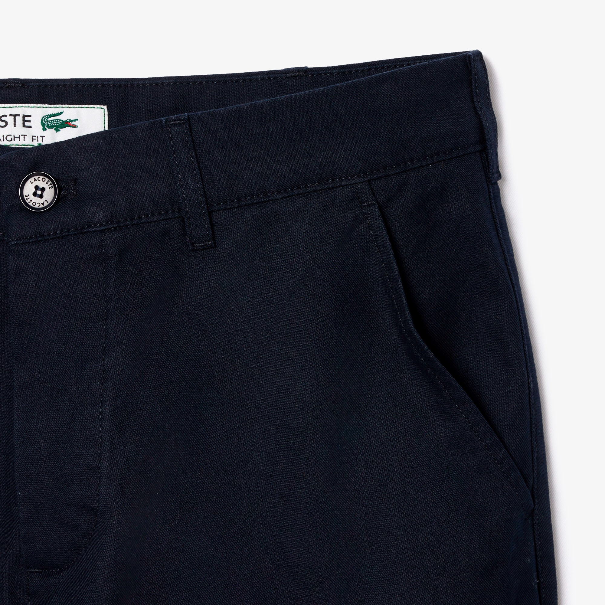 コットンツイルストレートパンツ