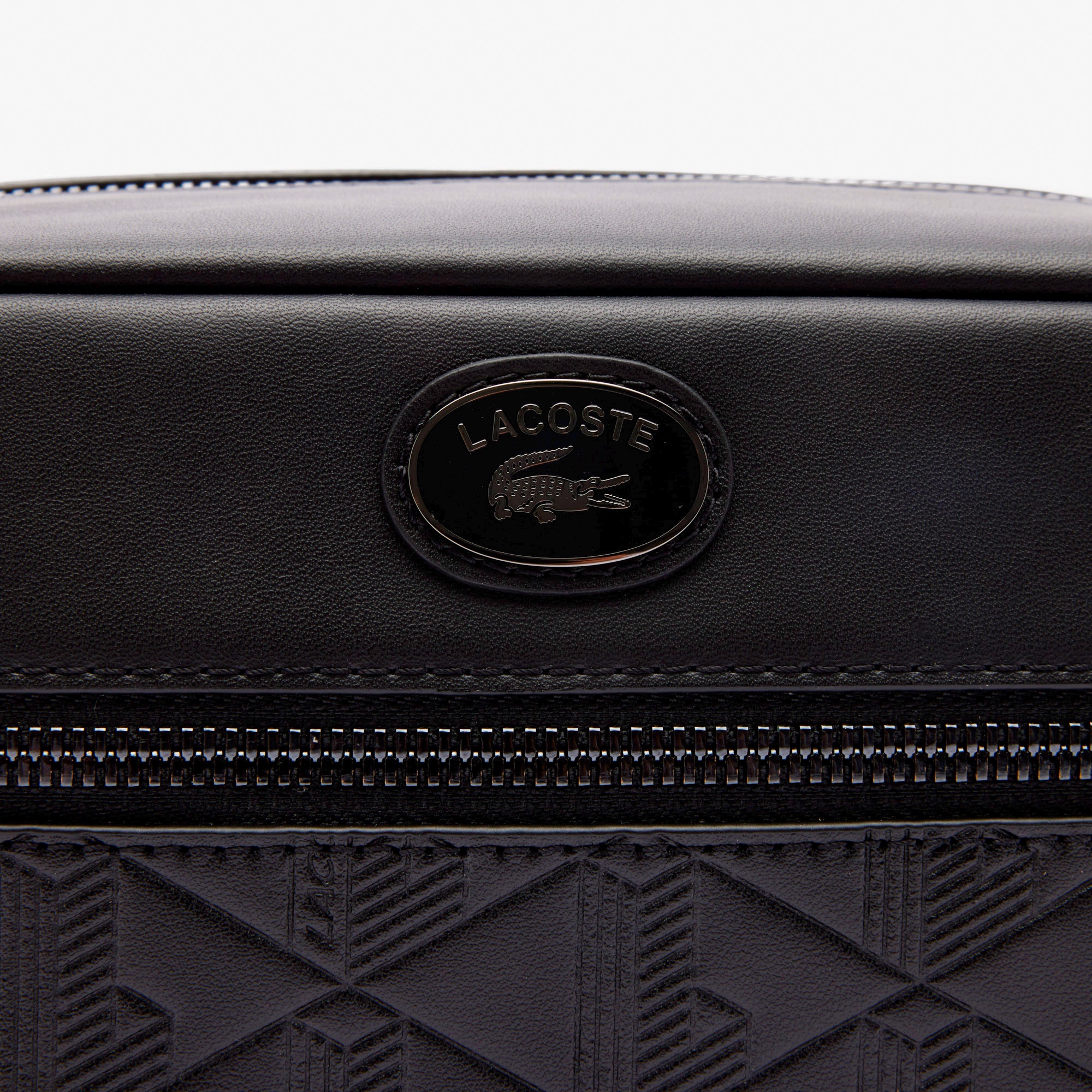 モノグラム レザーモノグラムプリントショルダーポーチ