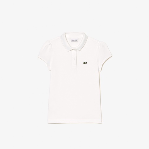 LACOSTE ポロシャツ US 5 GIRLSスカラップカラーポロシャツ PJ3594 - ラコステ（LACOSTE）公式