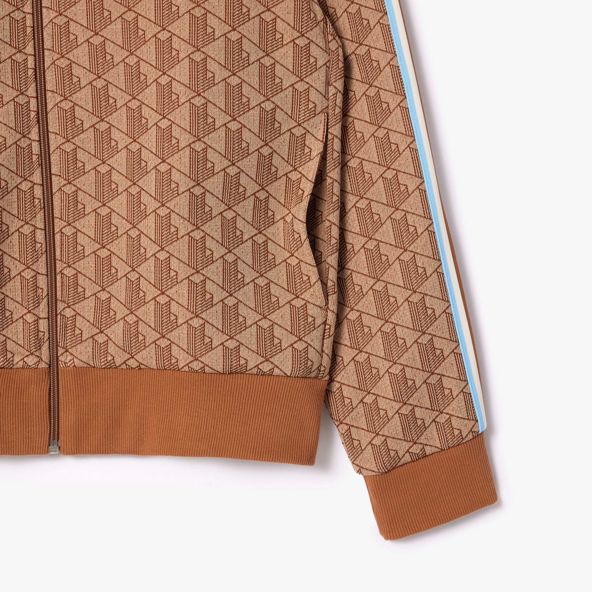 モノグラムジャカードトラックジャケット