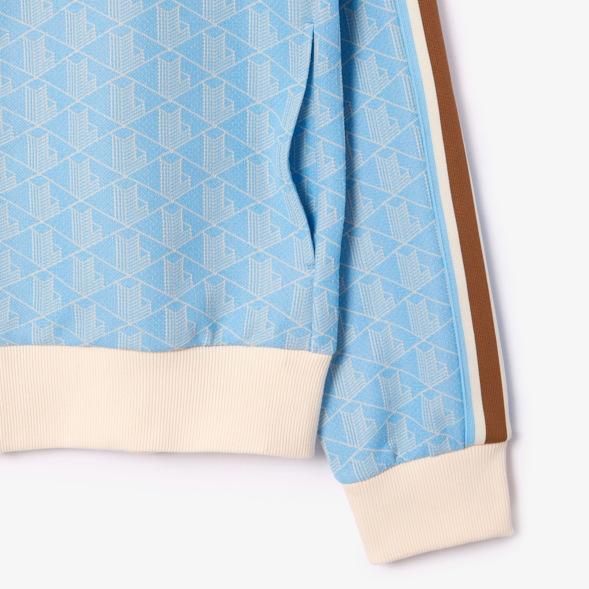 モノグラムジャカードトラックジャケット