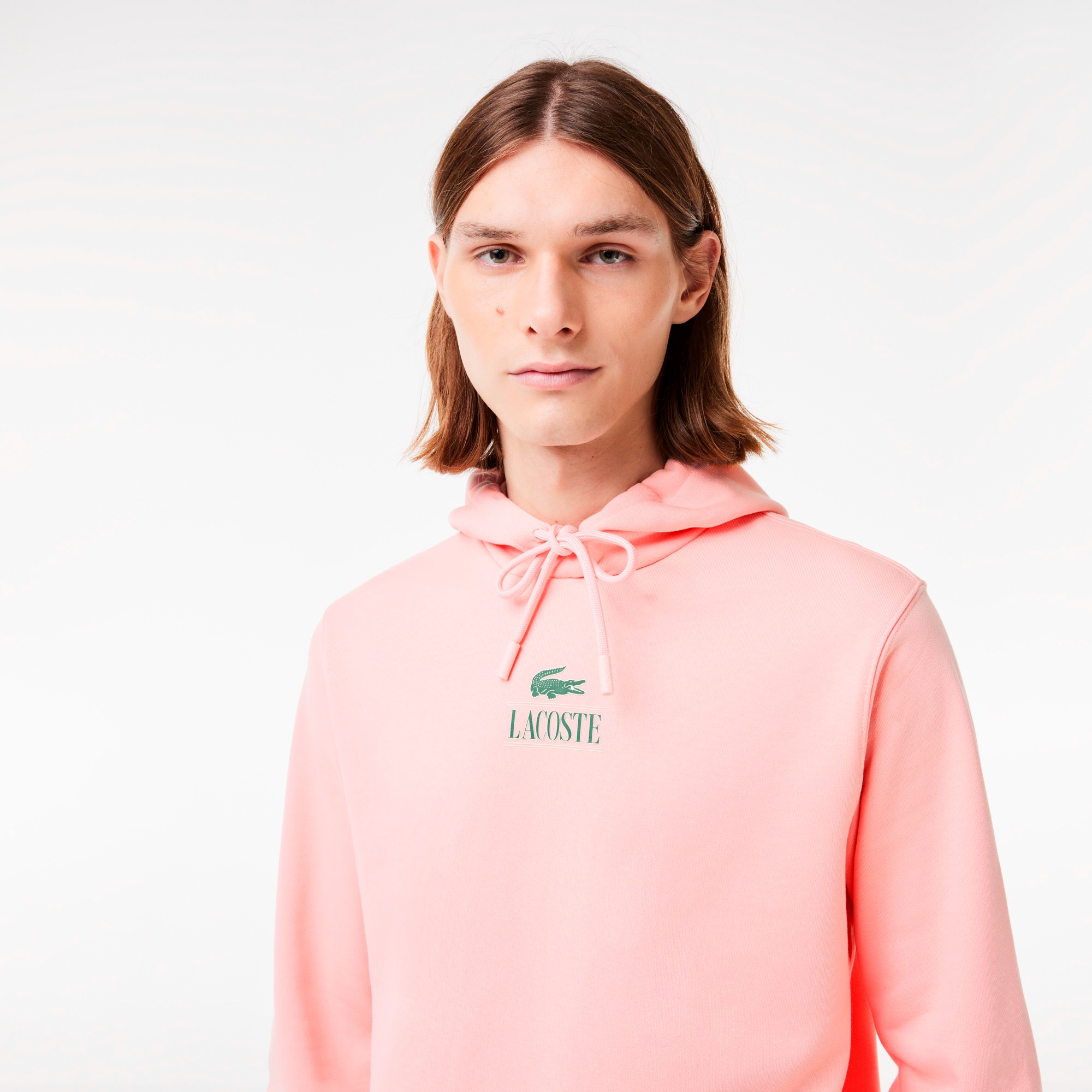 クラシックグラフィックプリントエッセンシャルフーディー