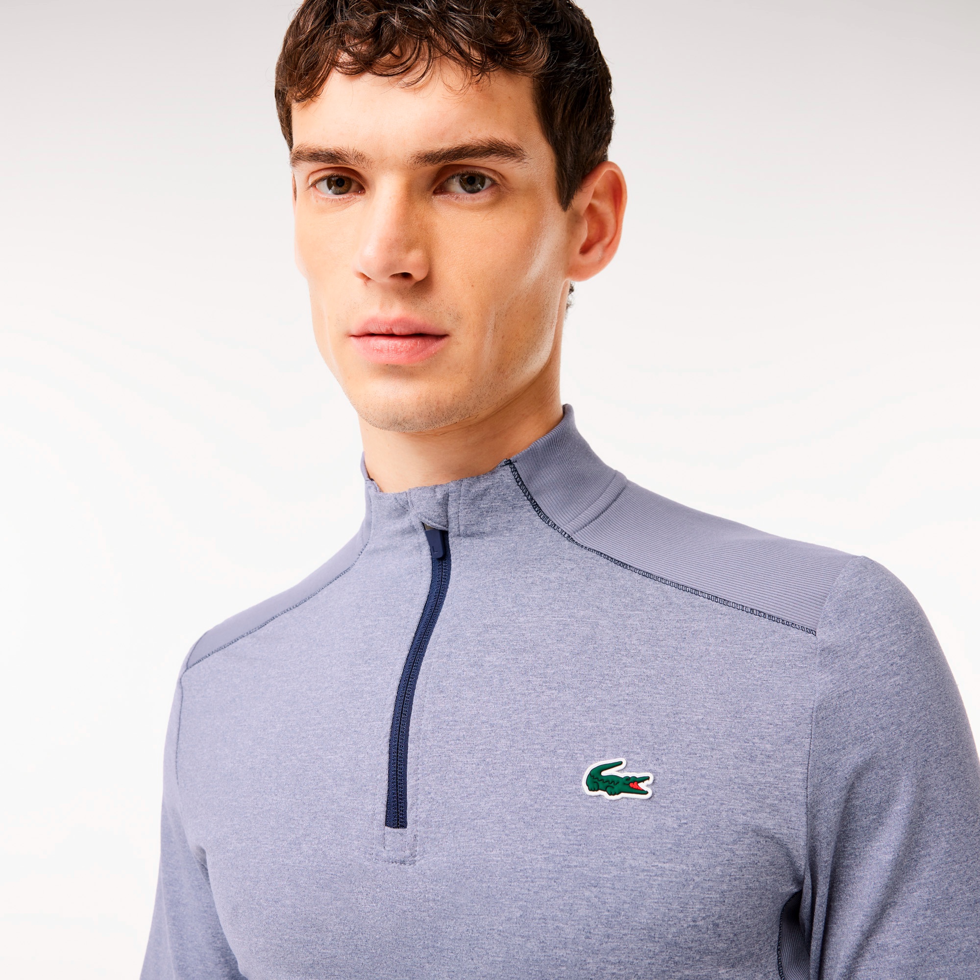 ウルトラドライハーフジップカットソー