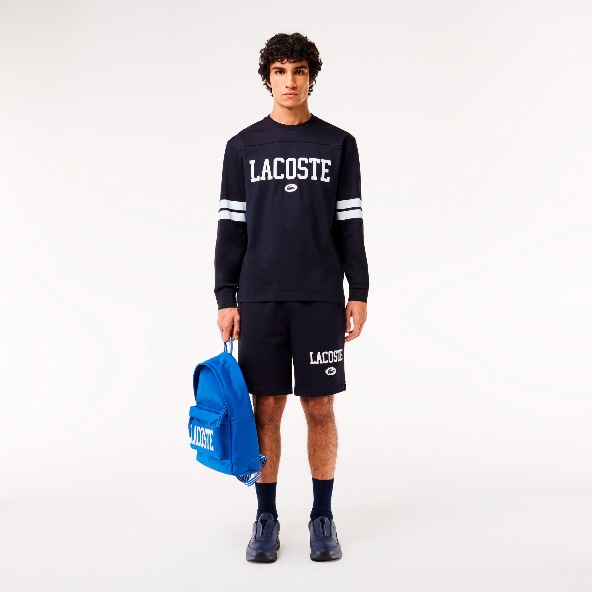 カレッジロゴホッケーTシャツ