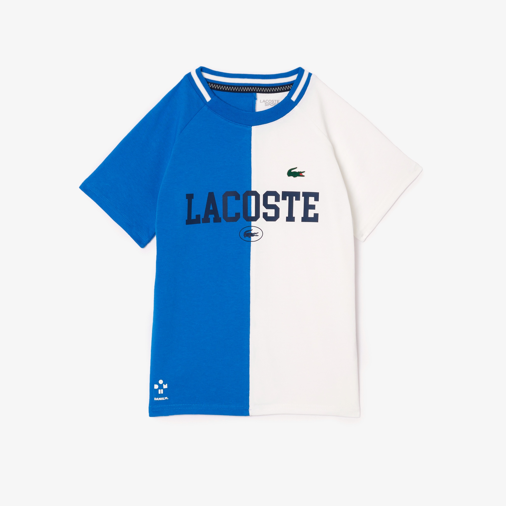 『ダニール・メドベージェフ』キッズアシンメトリーカラーブロックTシャツ