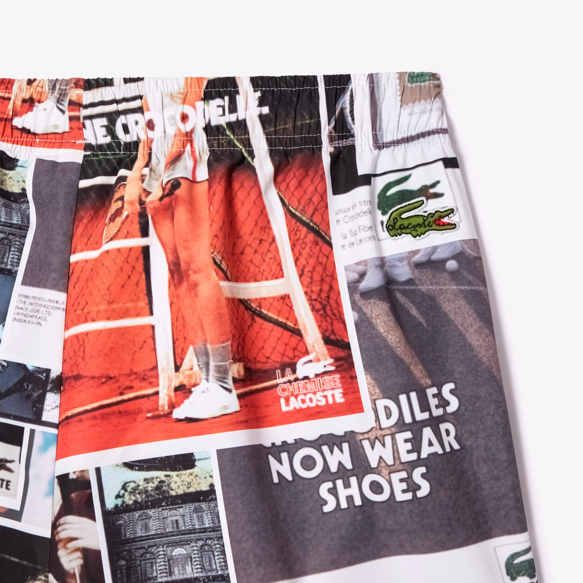 総柄転写プリントトラックパンツ