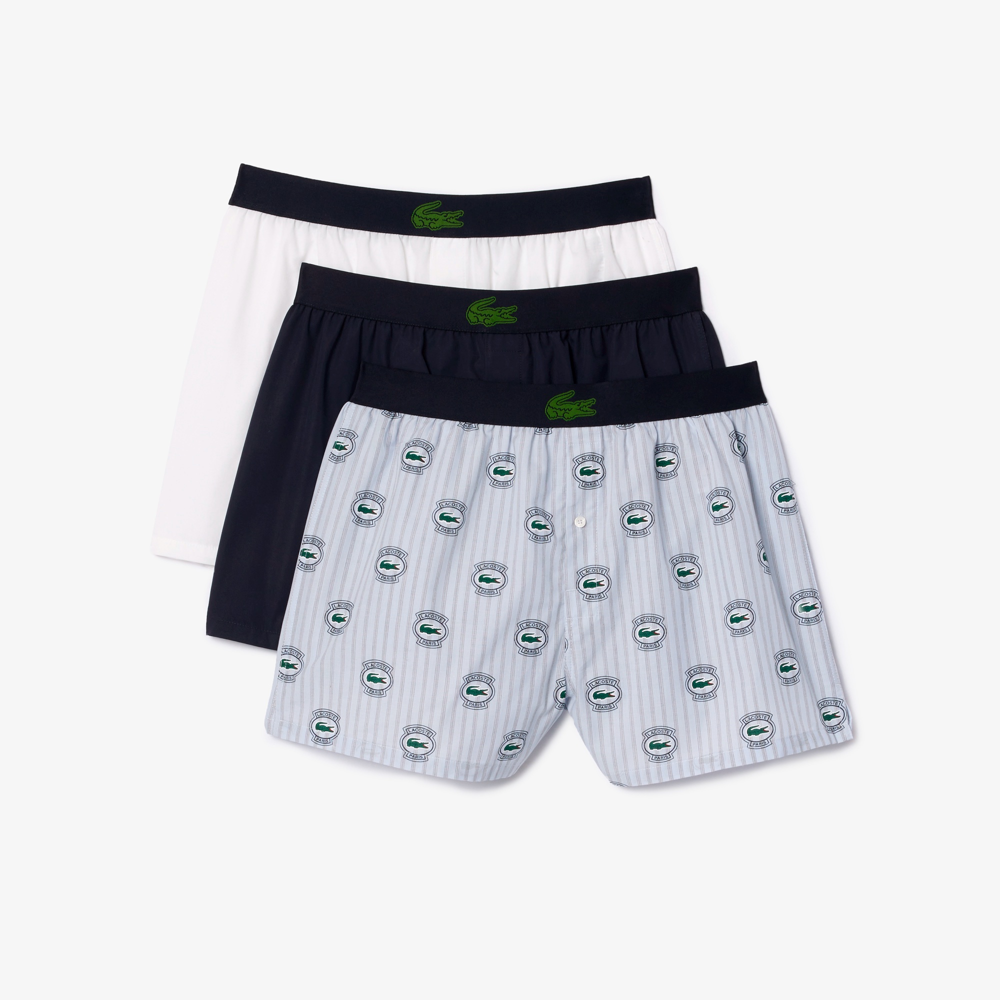 コットントランクショーツ3枚セット 7H8907 - ラコステ（LACOSTE