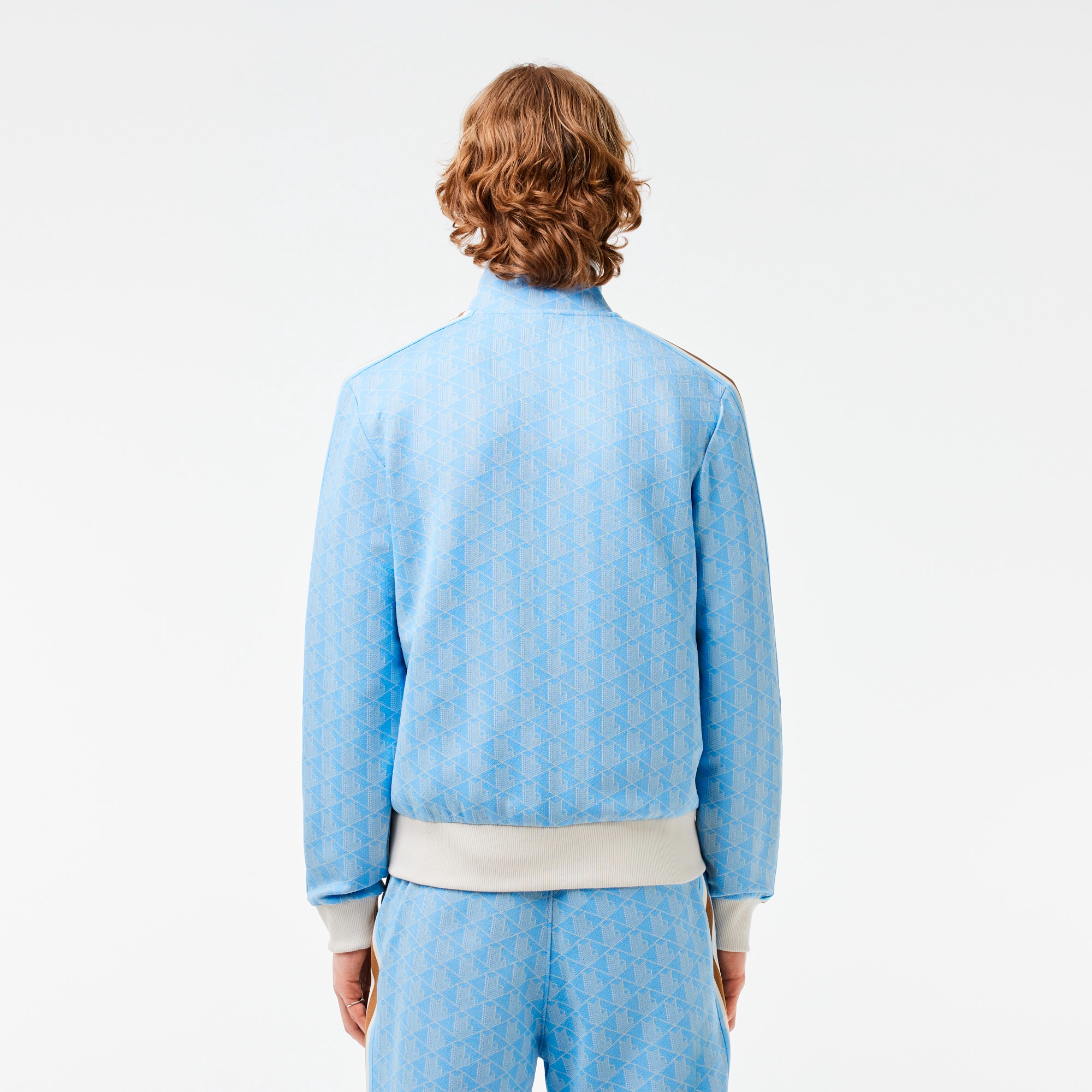 モノグラムジャカードトラックジャケット