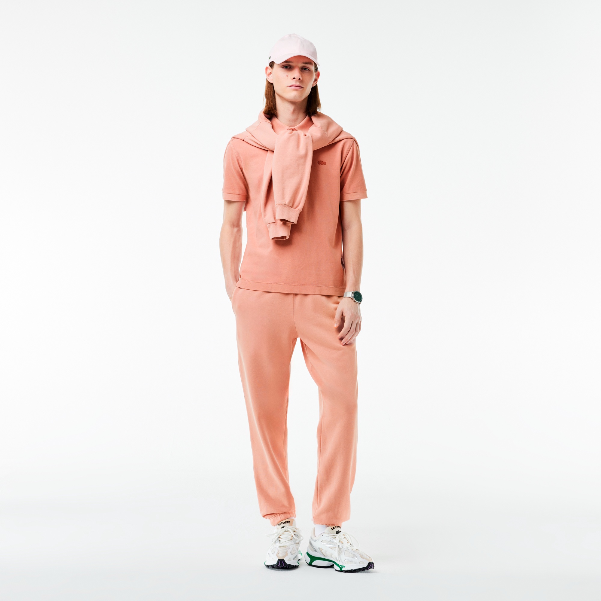 ミネラルダイ鹿の子地ポロシャツ