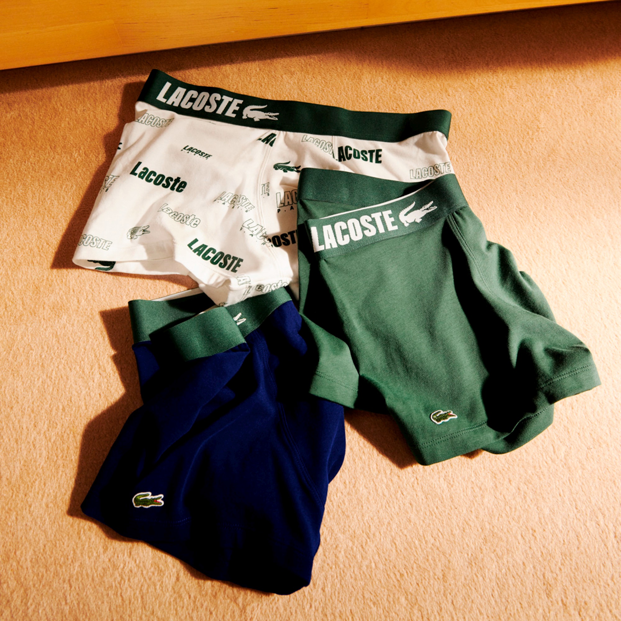 ストレッチコットントランクショーツ3パック