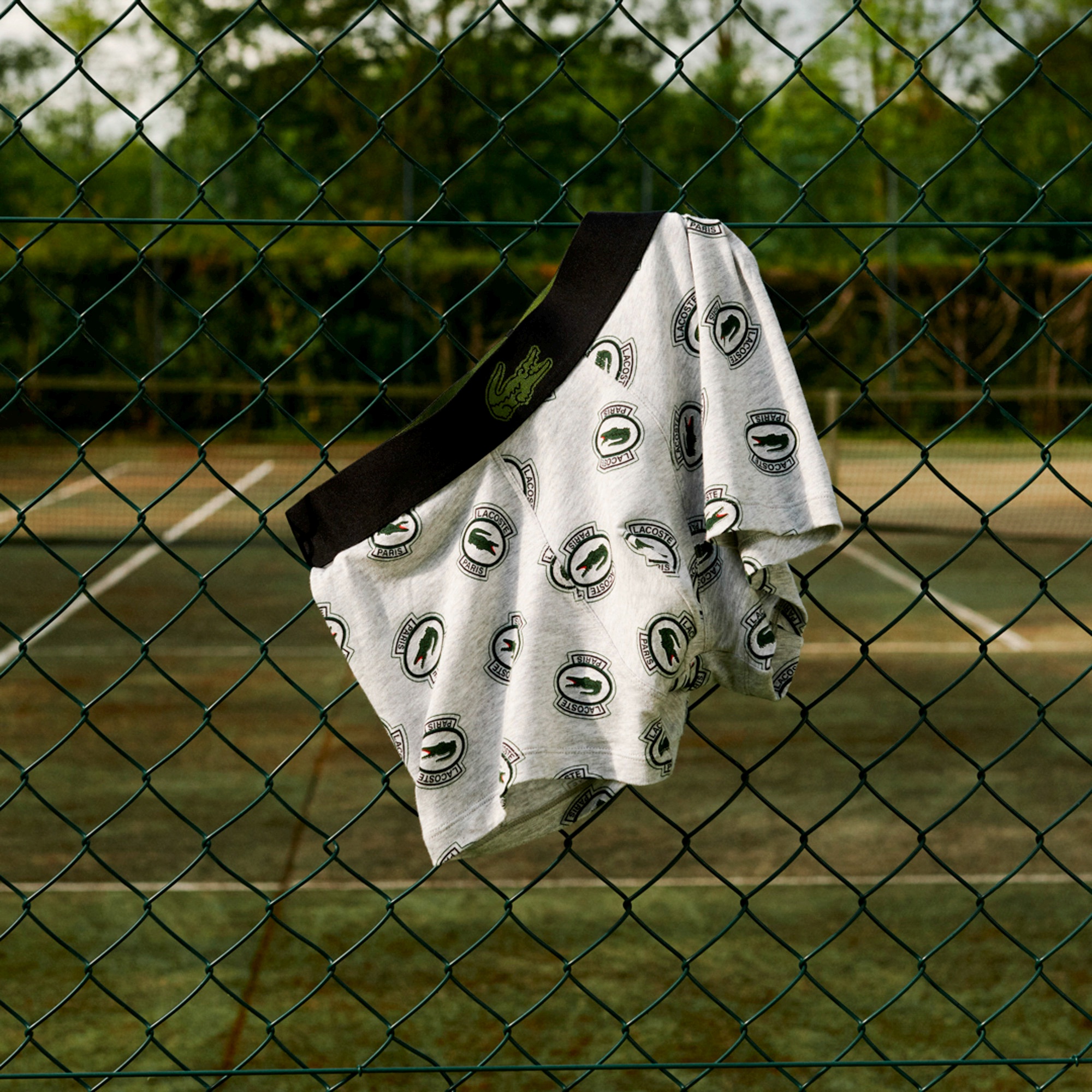 オーバルロゴ総柄トランクショーツ