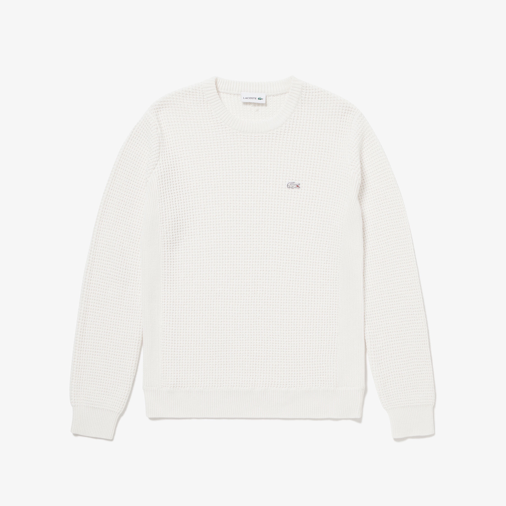 ヘザーカラーリングワッフルニット