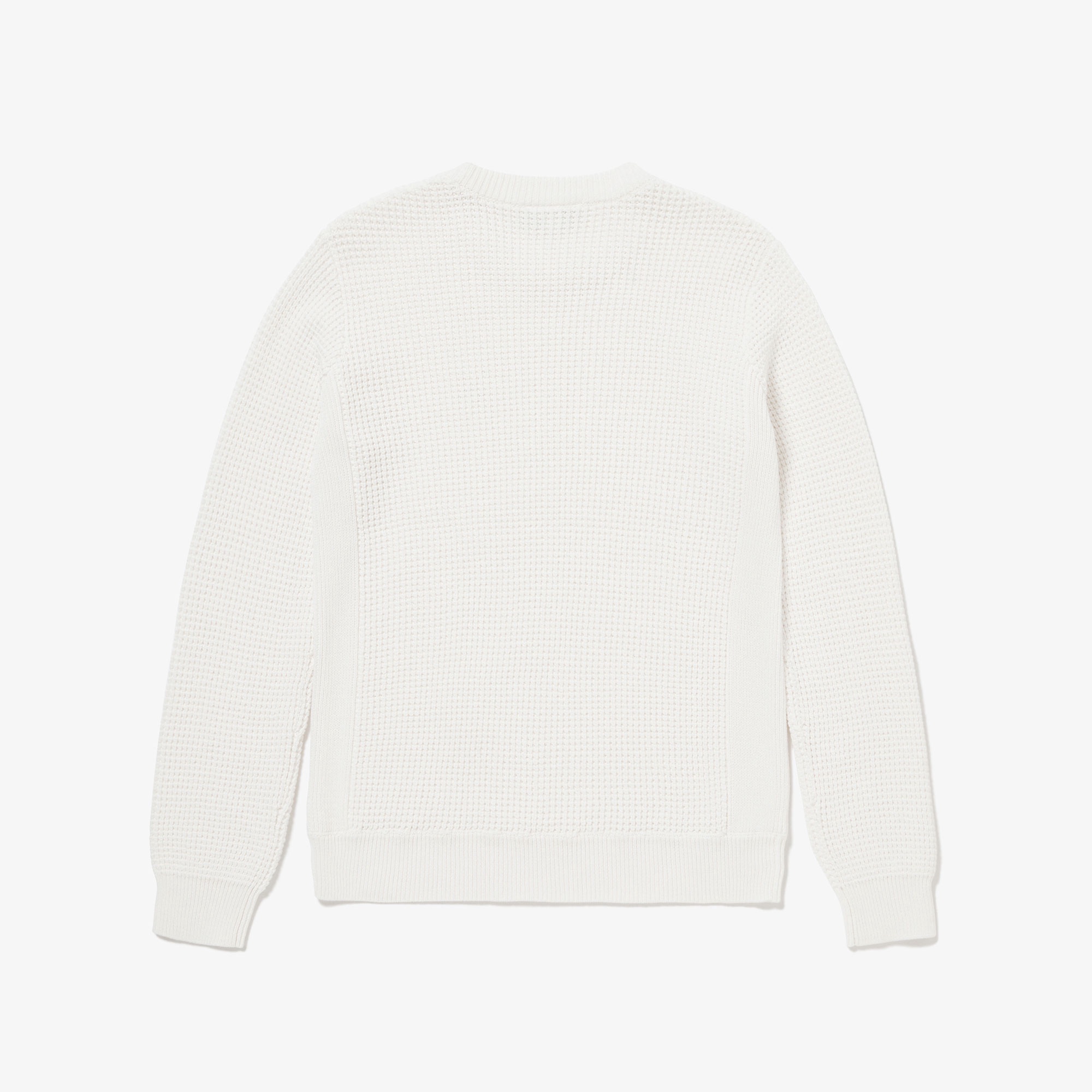 ヘザーカラーリングワッフルニット