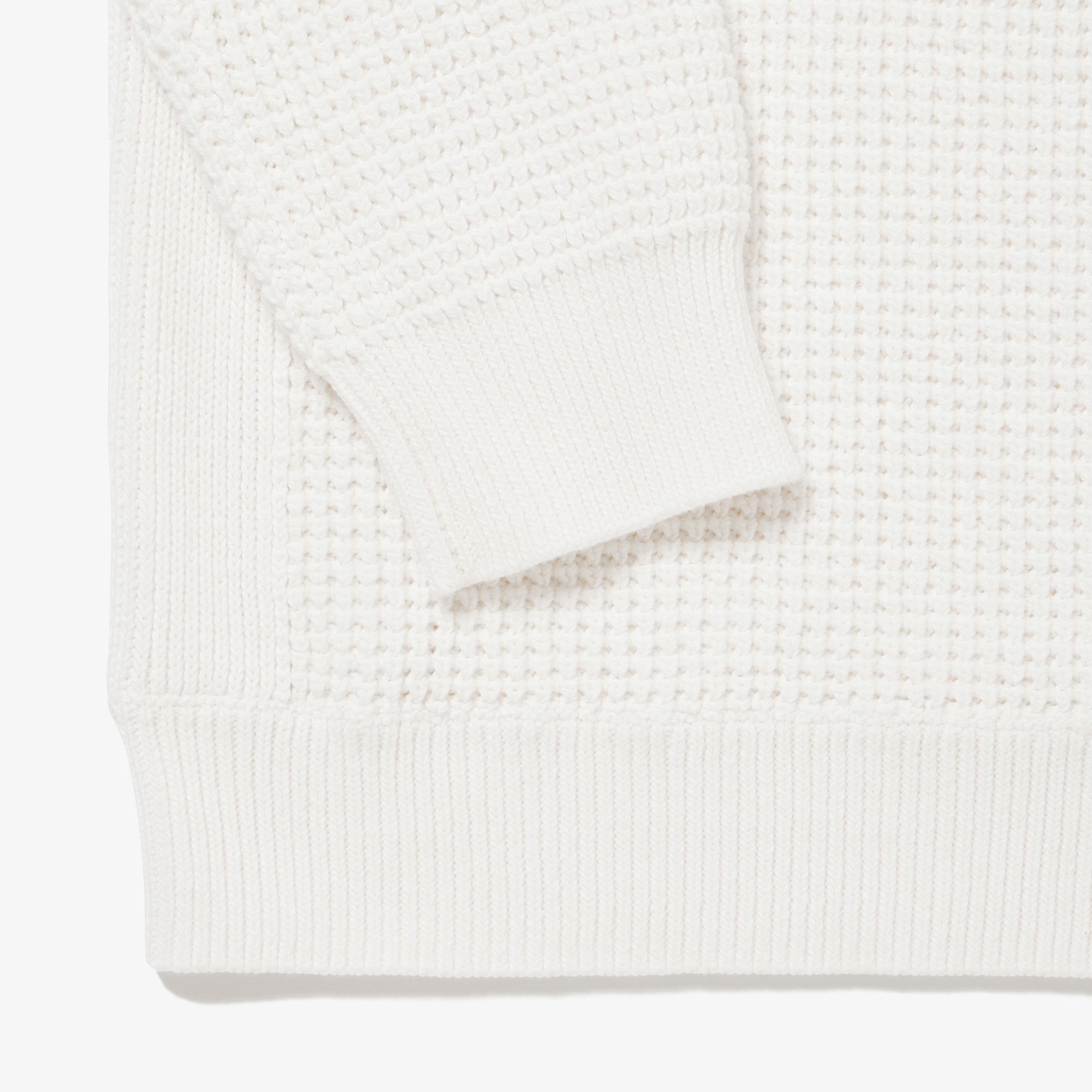 ヘザーカラーリングワッフルニット