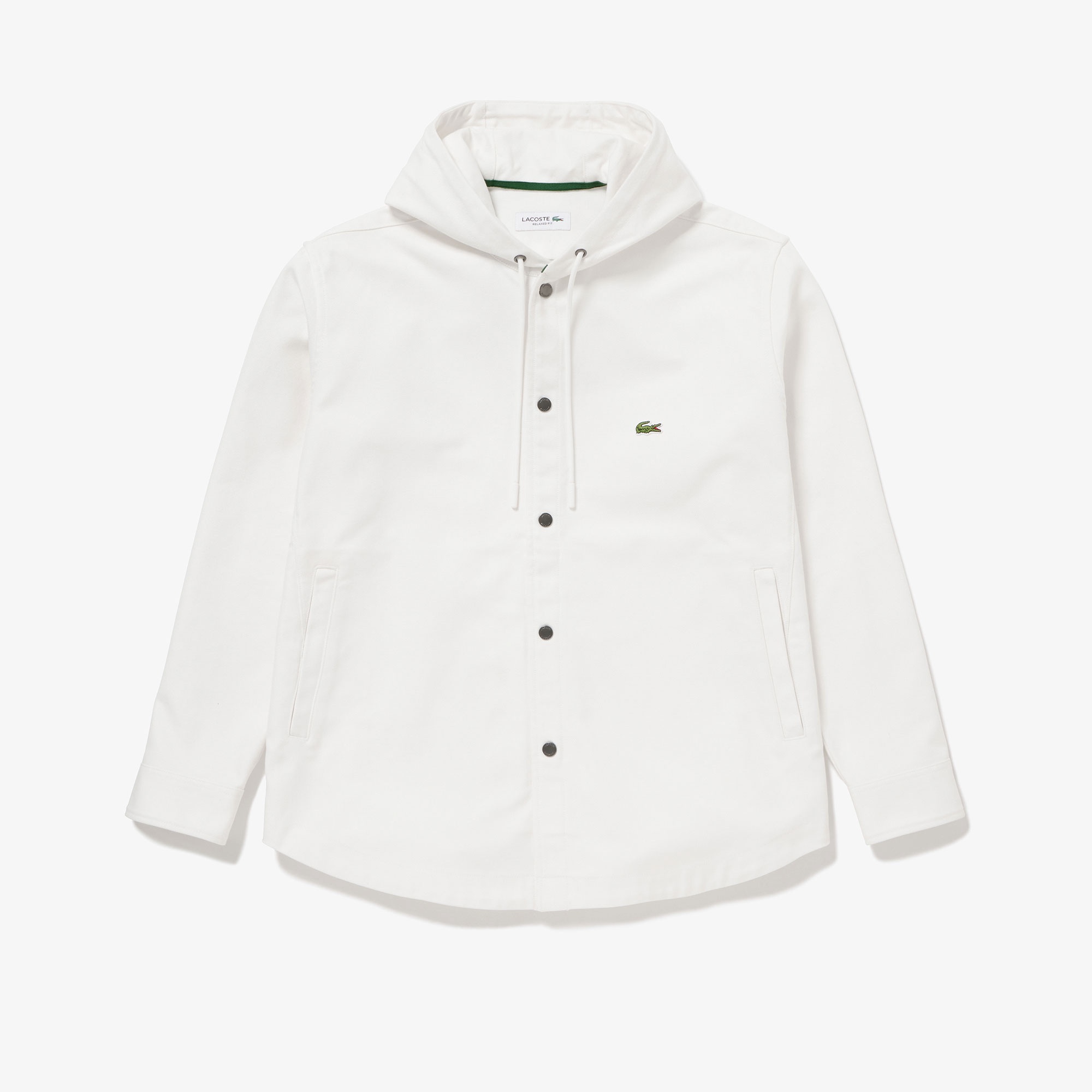 フード付きシャツジャケット