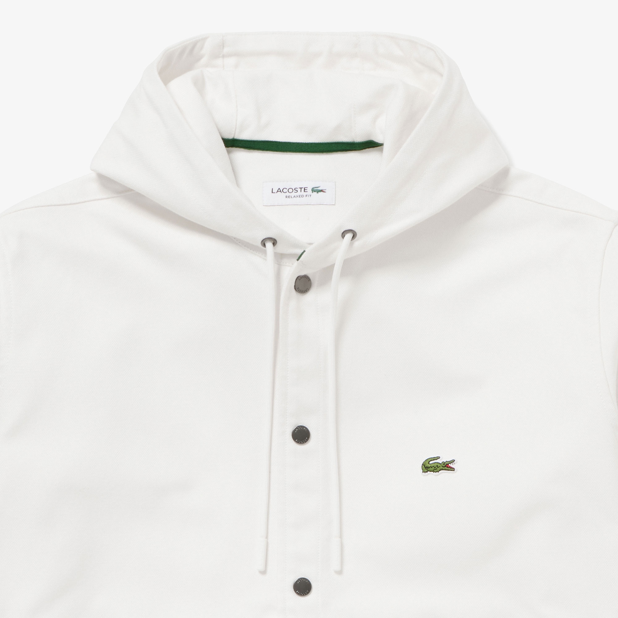 フード付きシャツジャケット