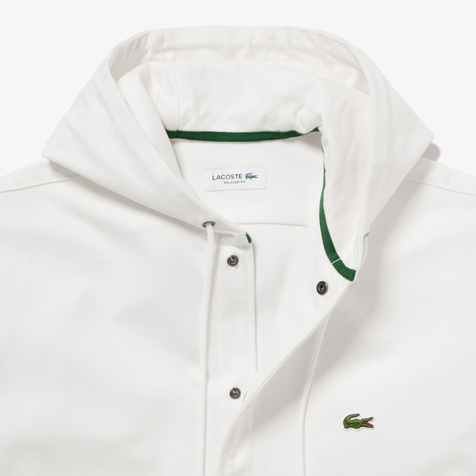 フード付きシャツジャケット