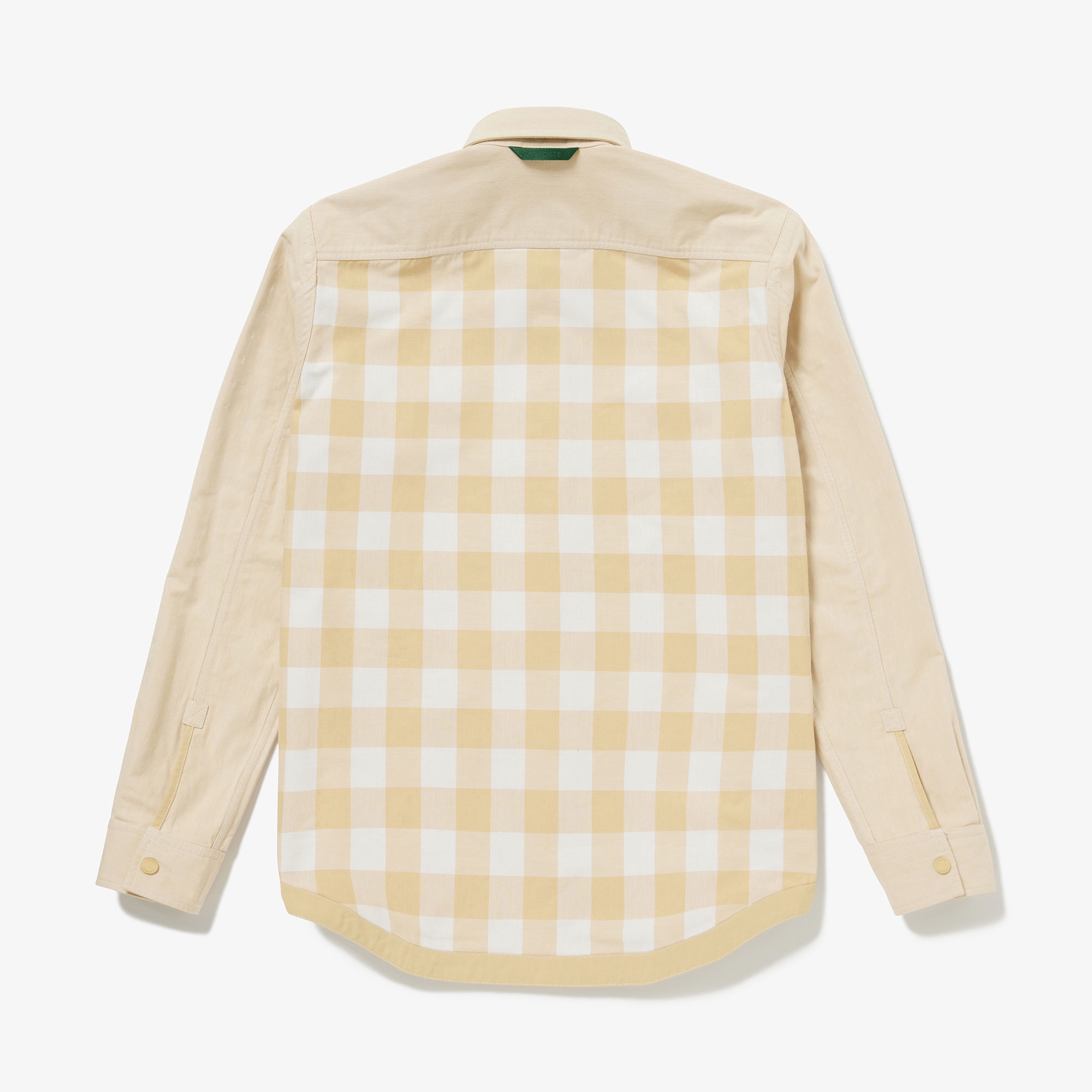 リバーシブルスナップボタンシャツ