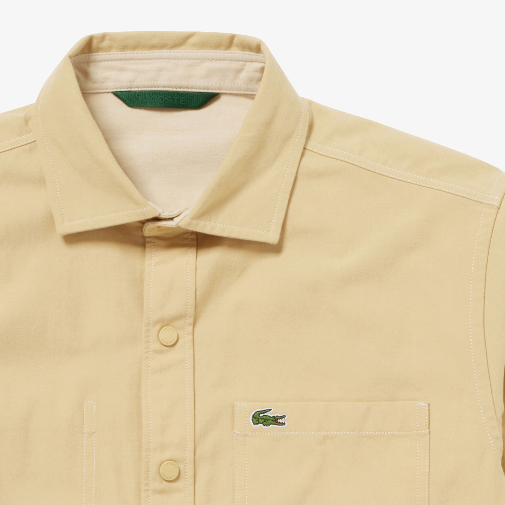 リバーシブルスナップボタンシャツ