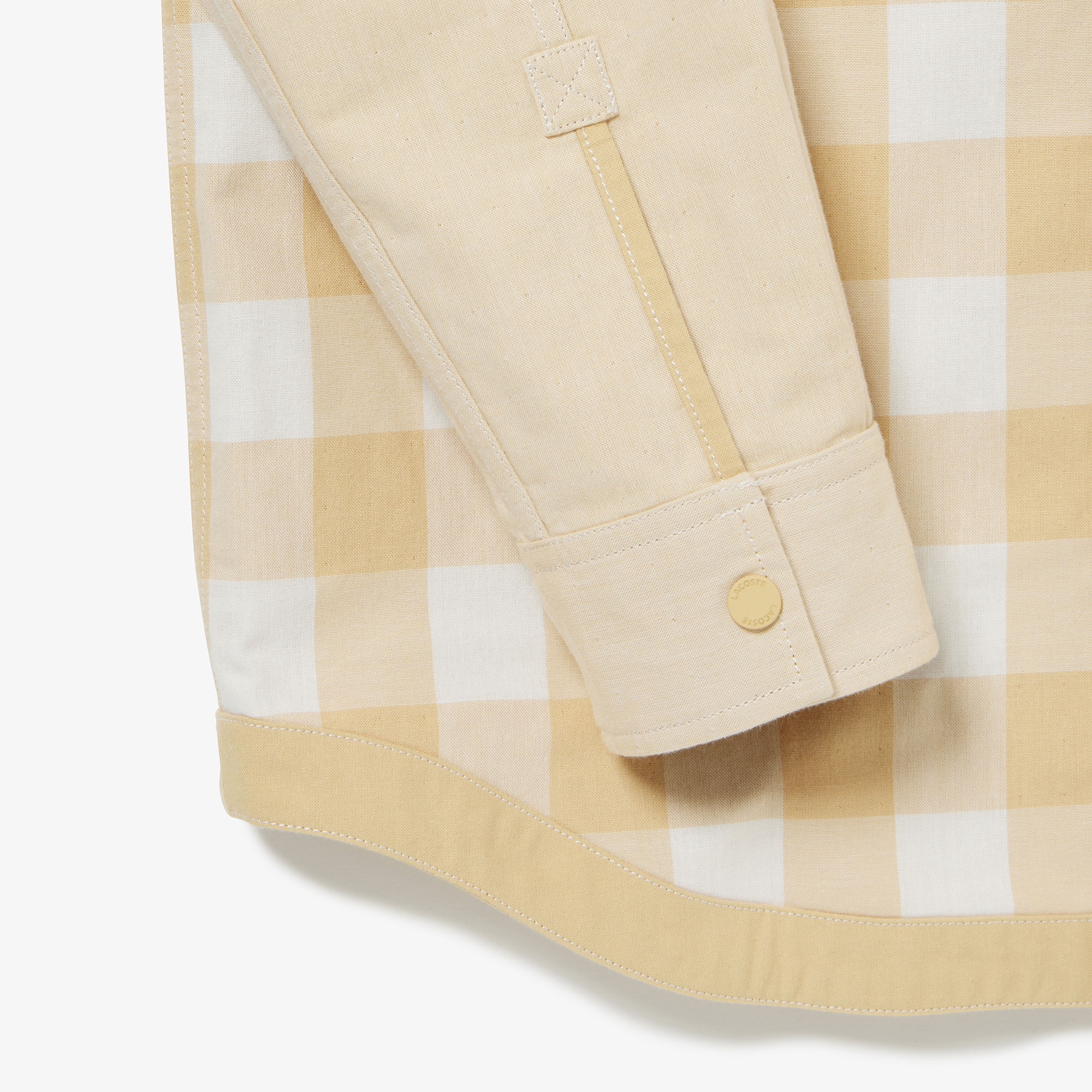 リバーシブルスナップボタンシャツ