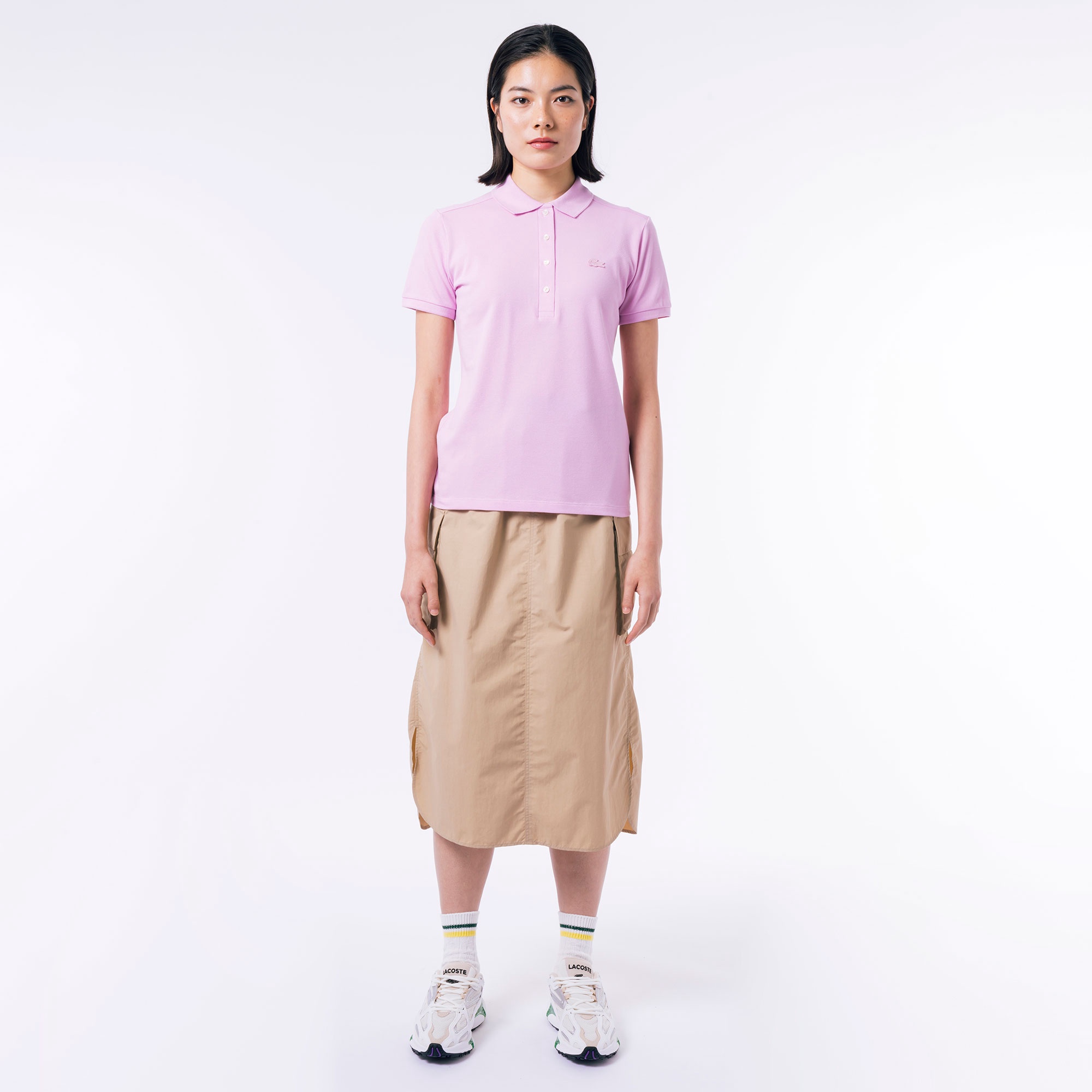 ストレッチコットンピケポロシャツ (半袖)