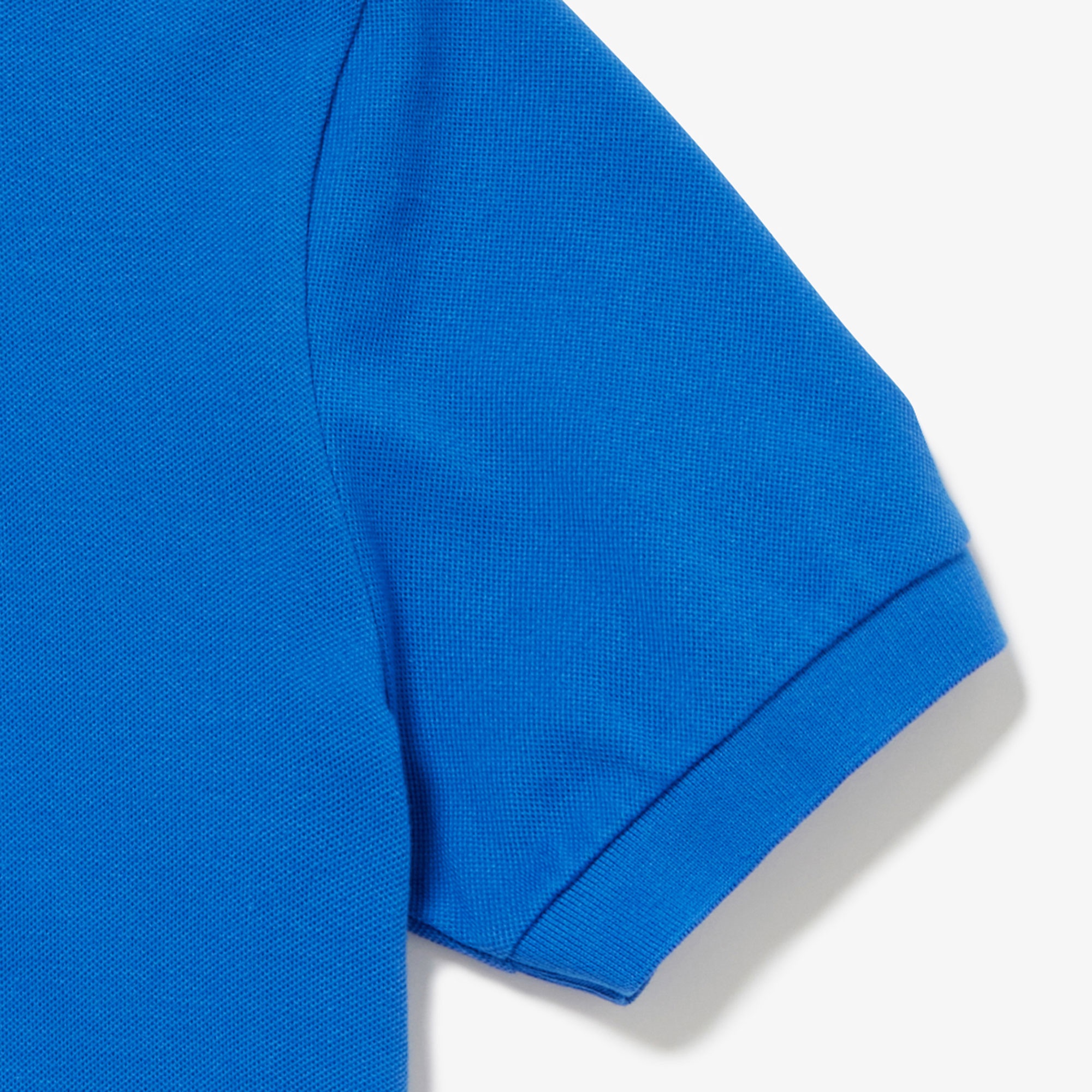 スリムフィットソリッドポロシャツ (半袖)