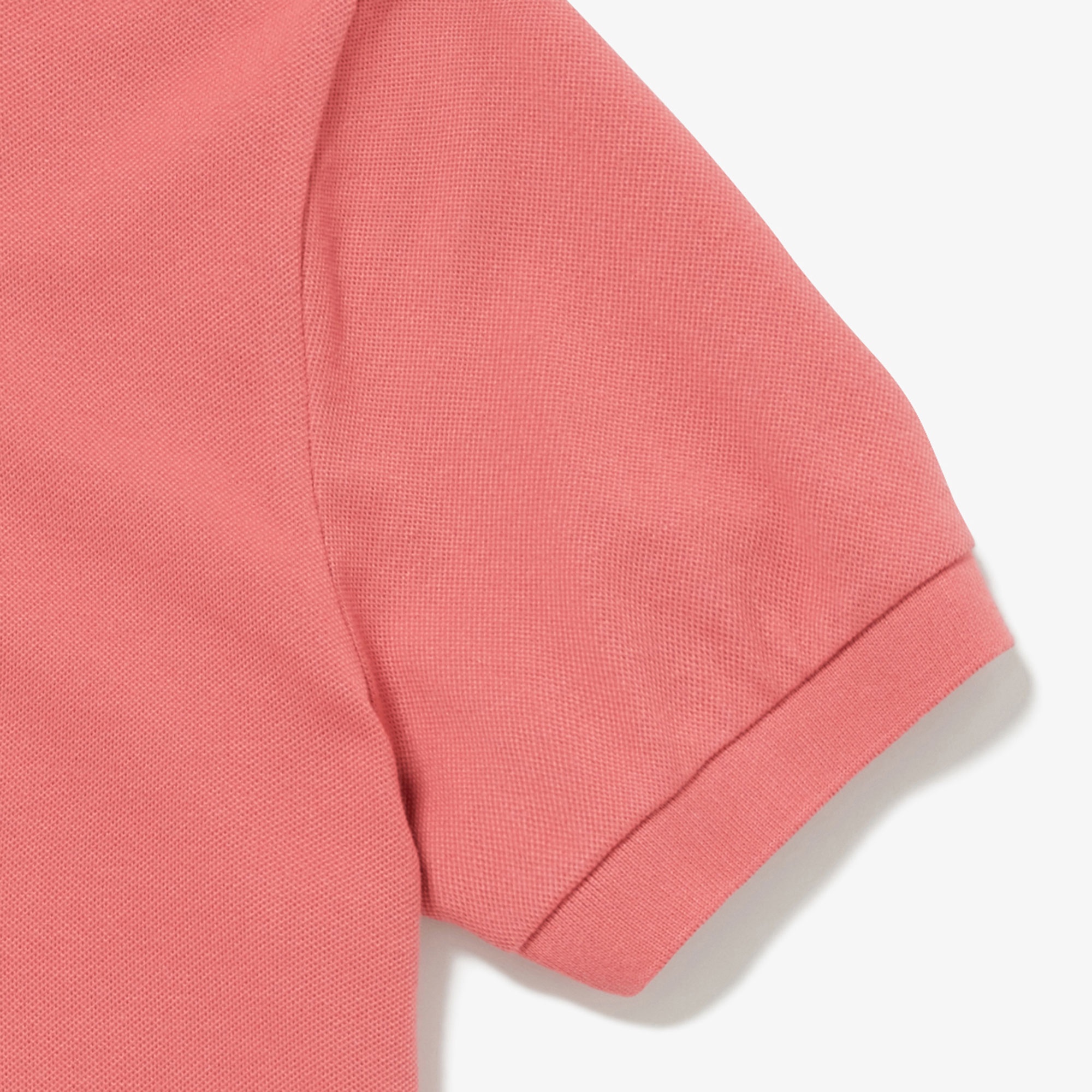 スリムフィットソリッドポロシャツ (半袖)