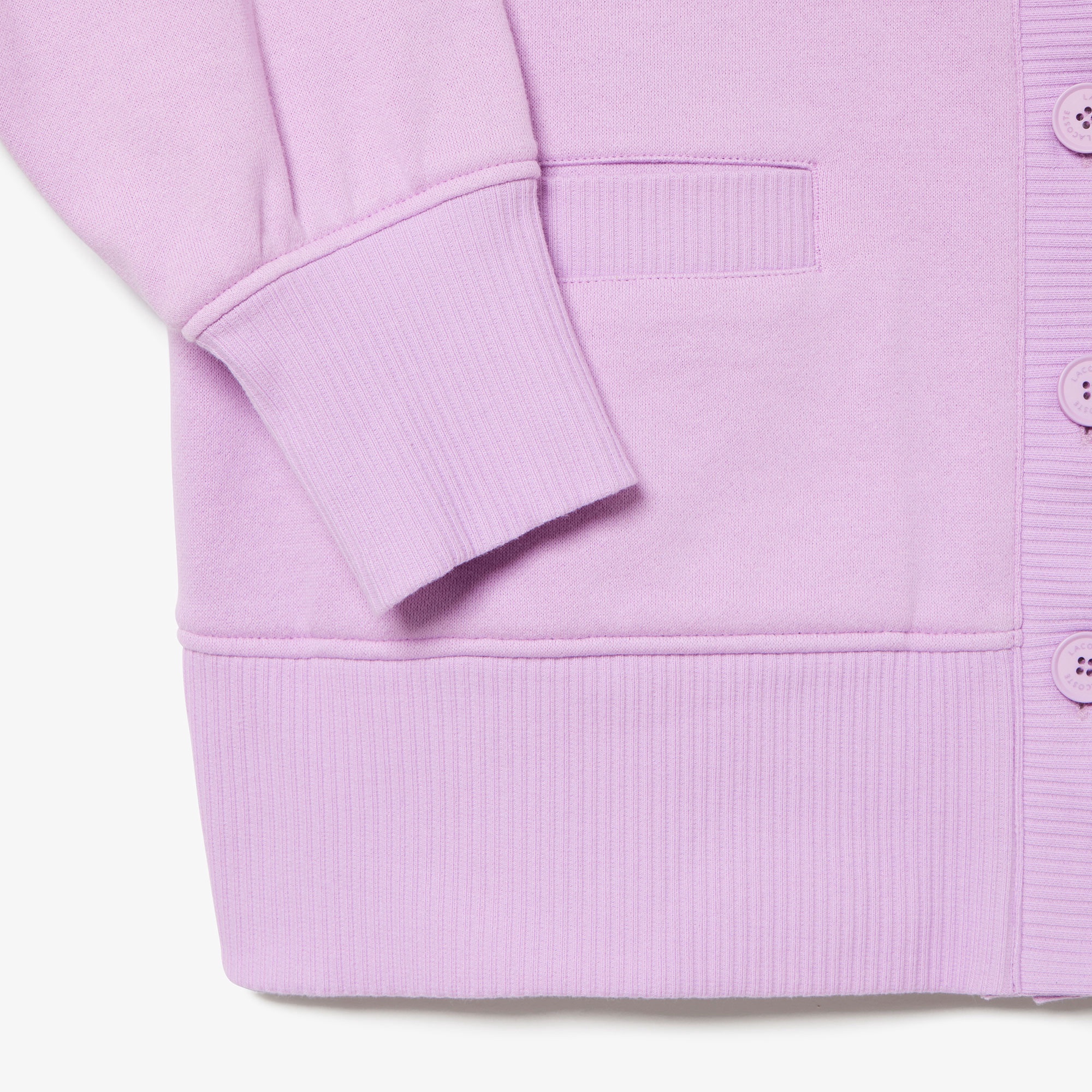 ドルマンスリーブクルーネックスウェットカーディガン