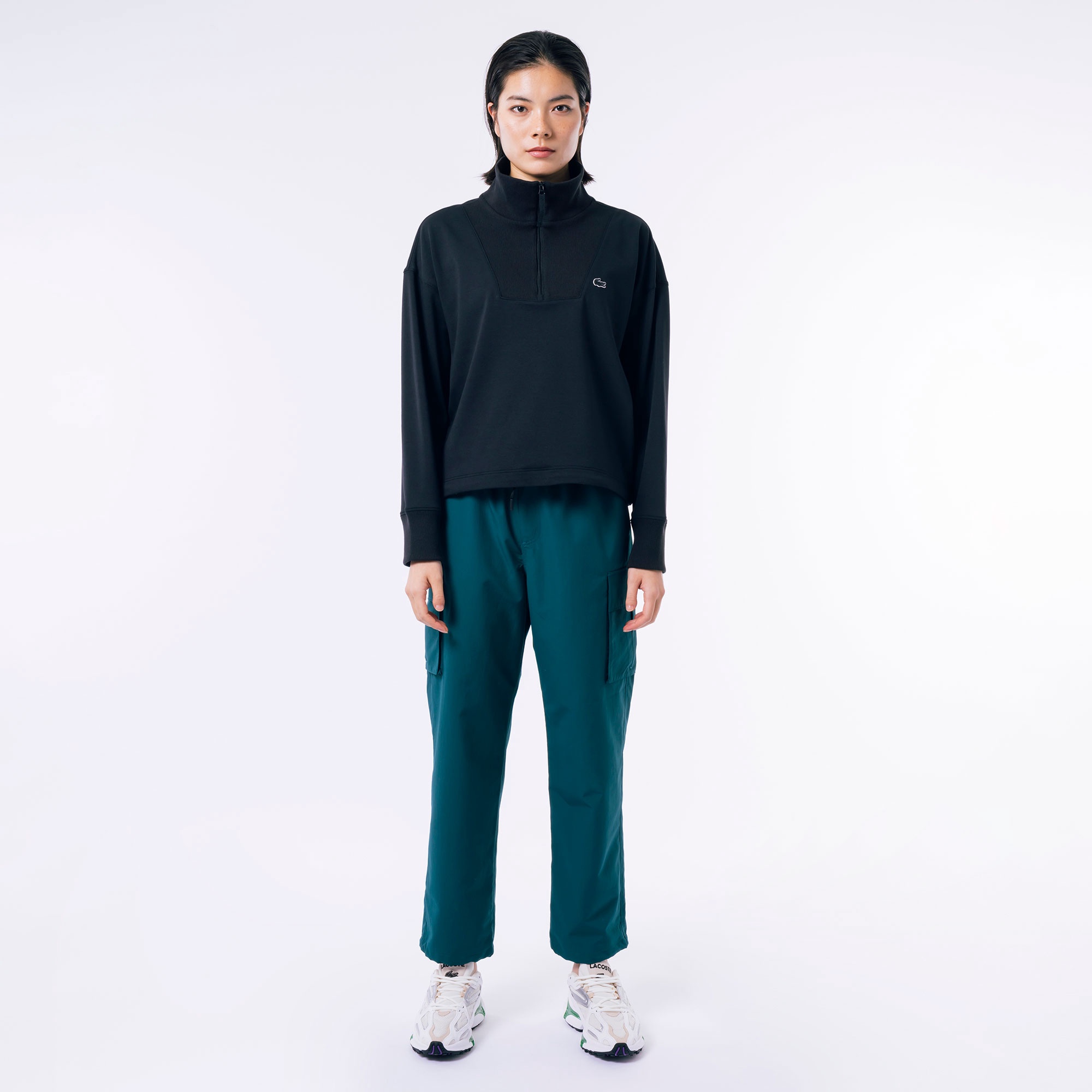 COOL MAXハーフジップスウェット
