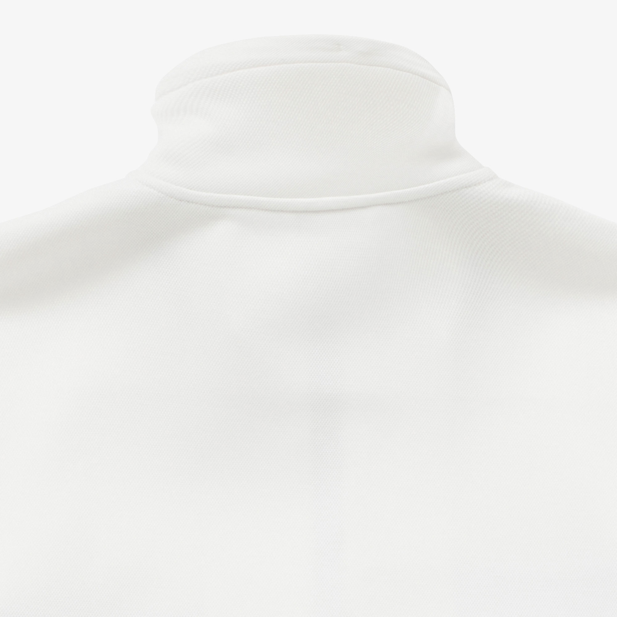 アシンメトリーボーダーハイネックジャケット