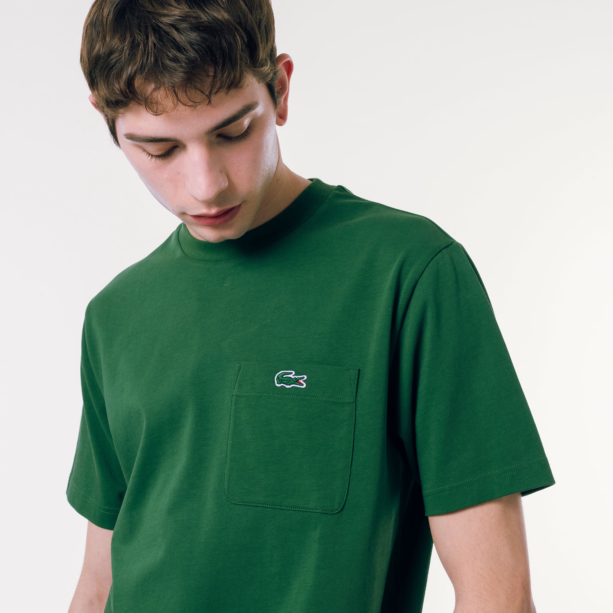 アウトラインクロックポケットTシャツ