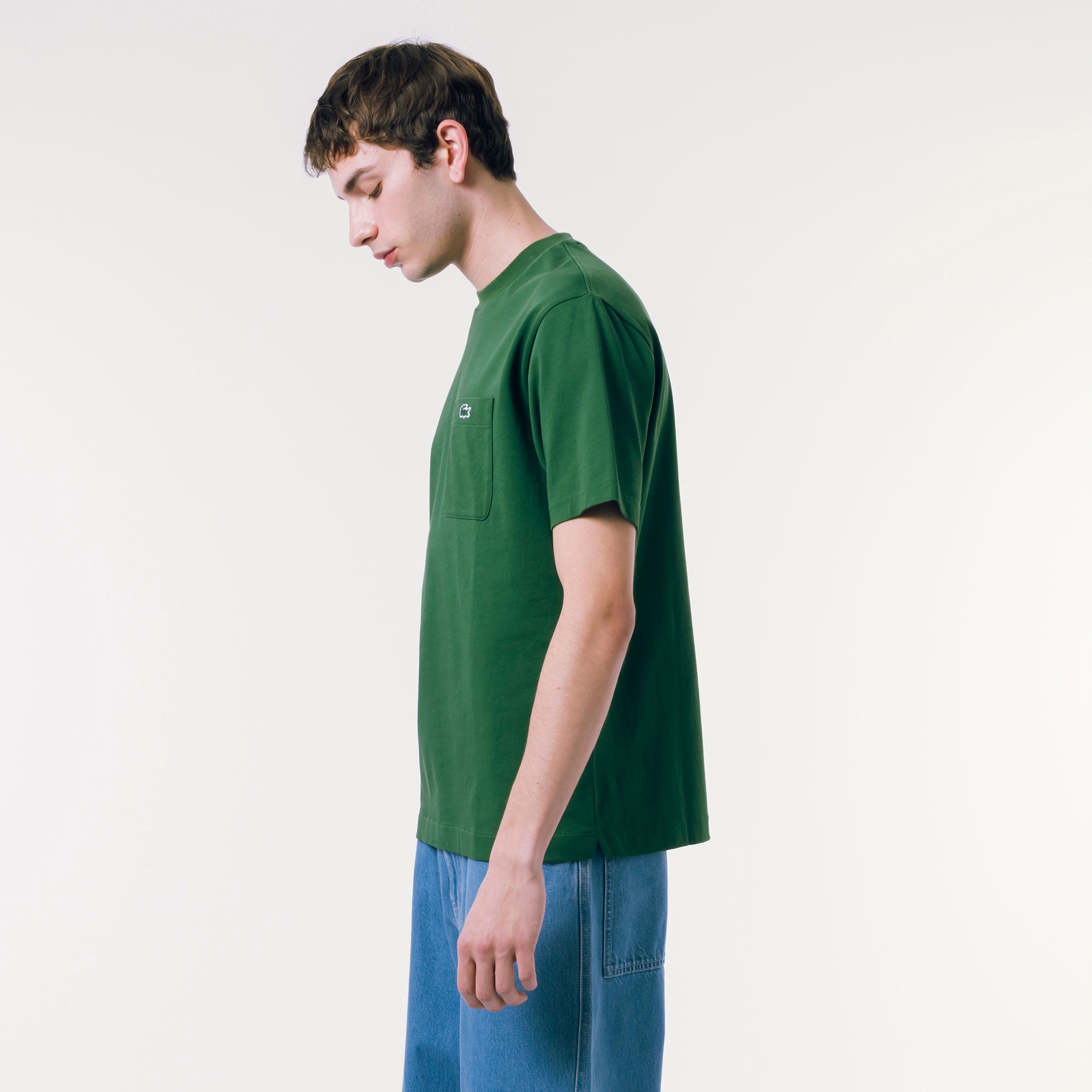 アウトラインクロックポケットTシャツ