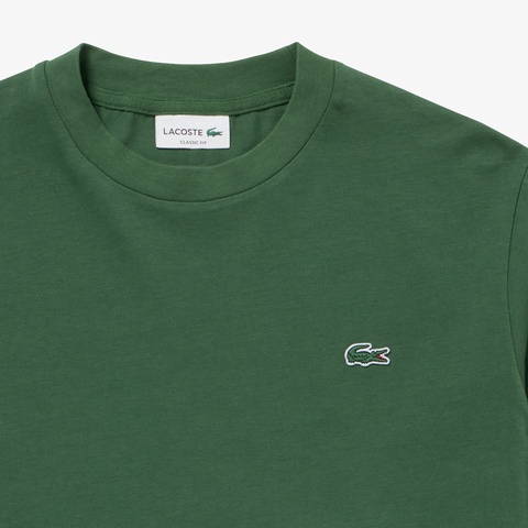 アウトラインクロッククルーネックTシャツ