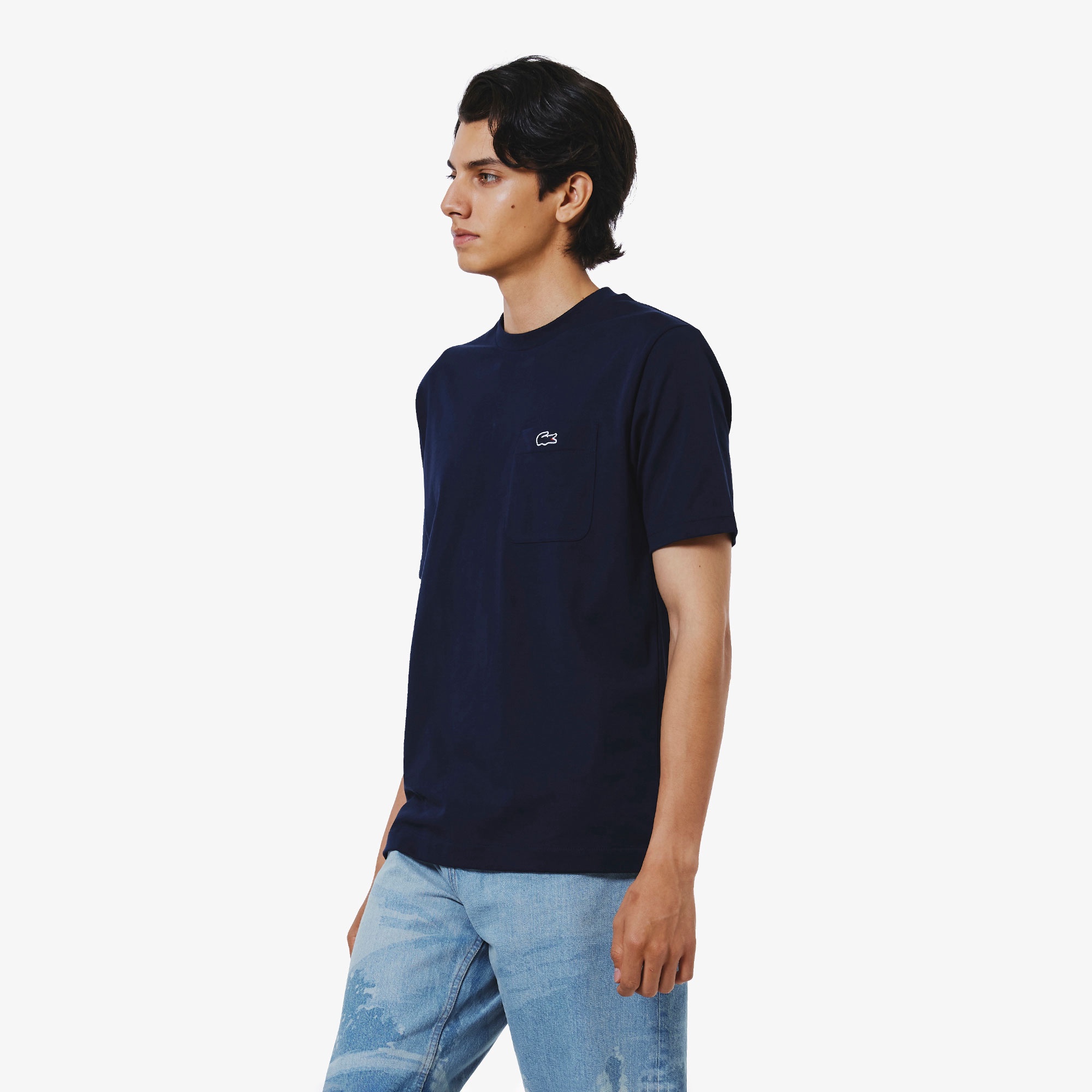 アウトラインクロックポケットTシャツ