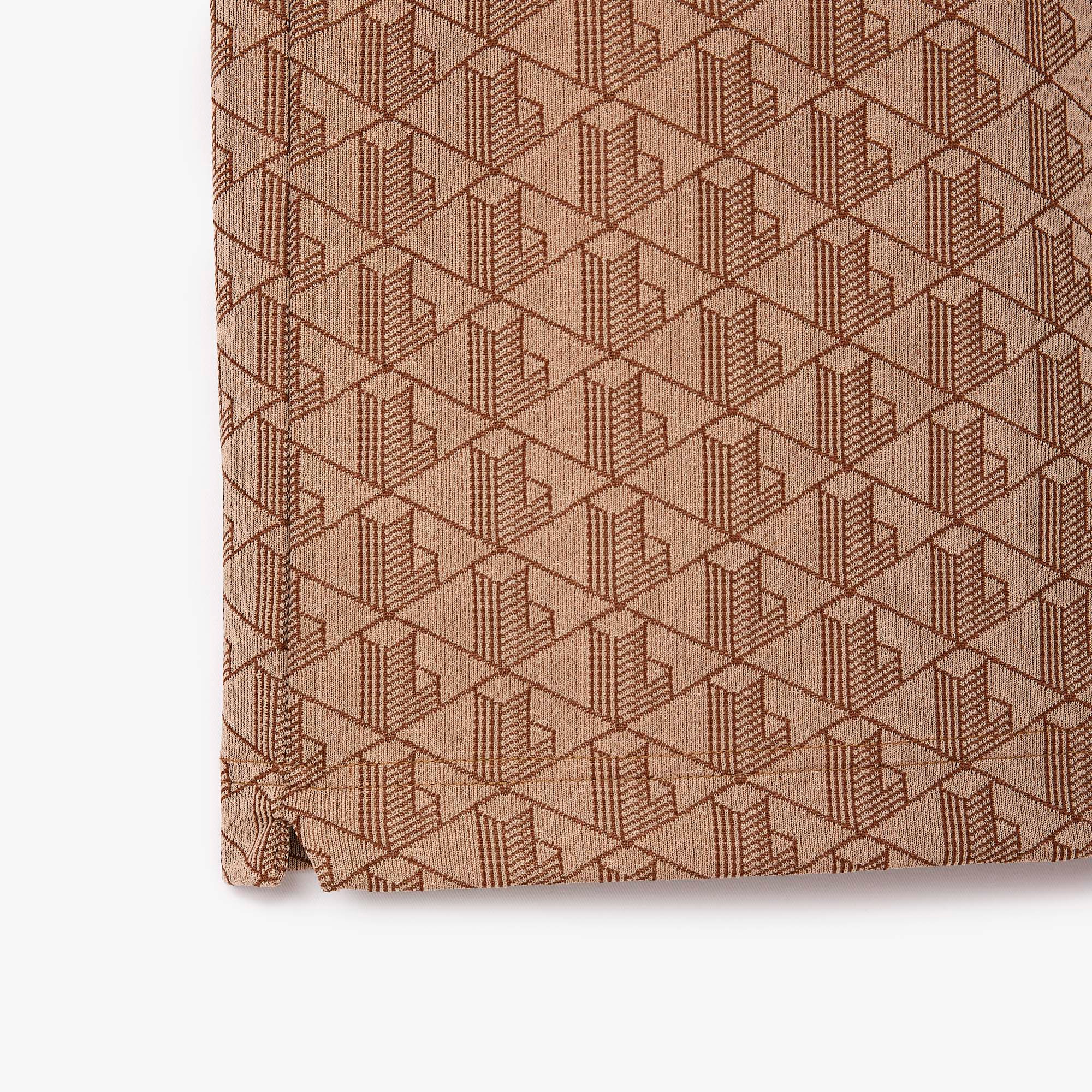 モノグラムジャカードポロシャツ