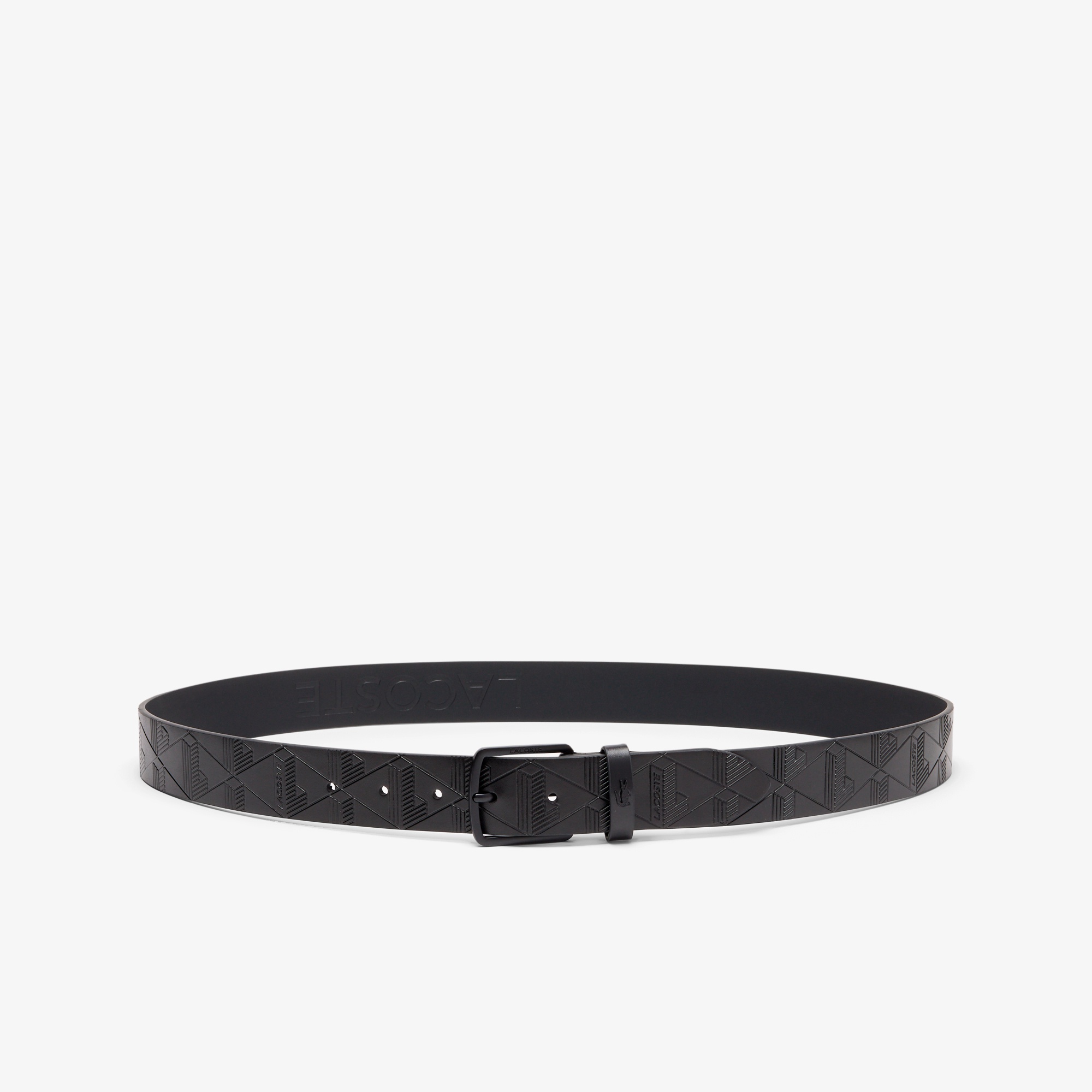 モノグラム テクスチャードモノグラムレザーベルト