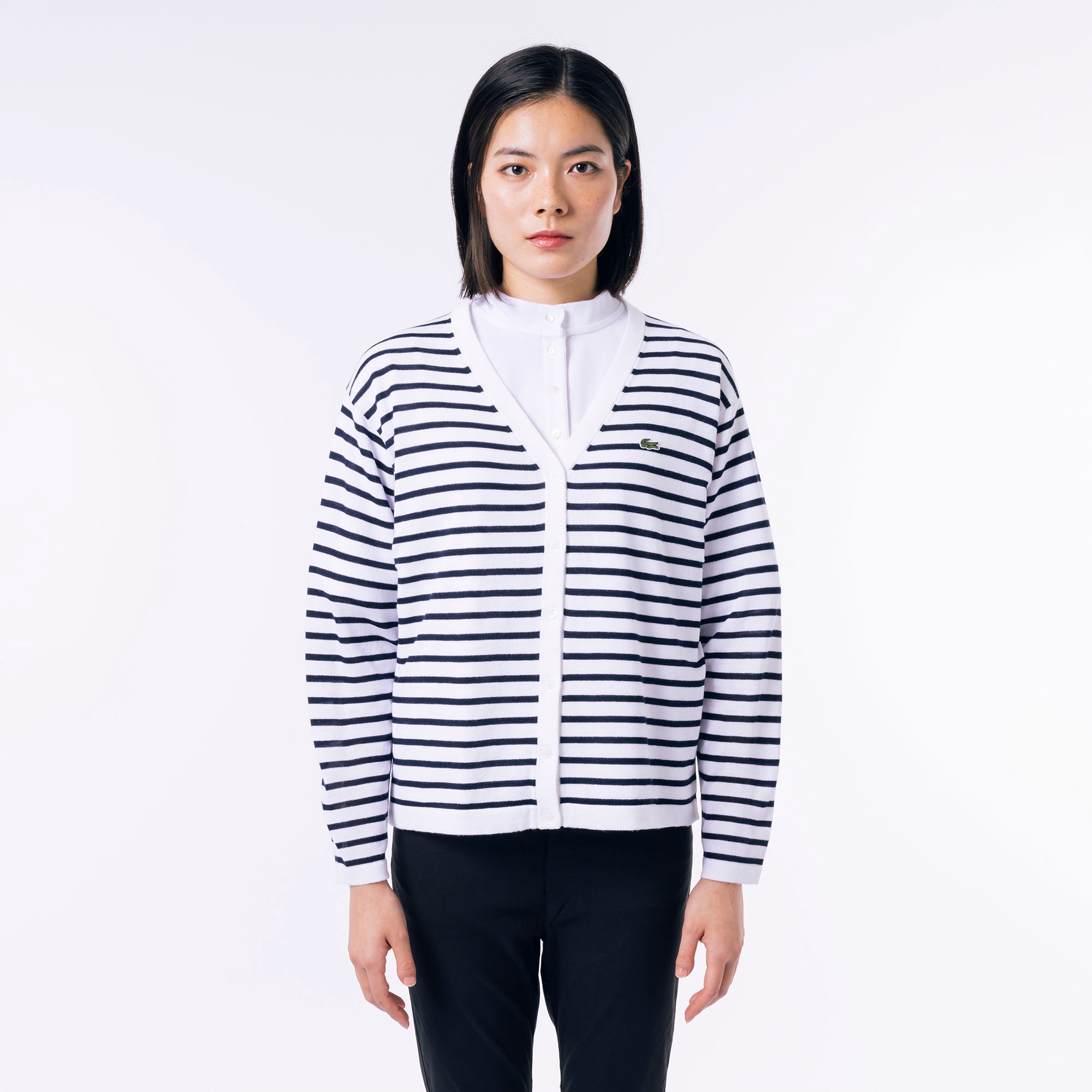 COOL MAX Vネックニットカーディガン