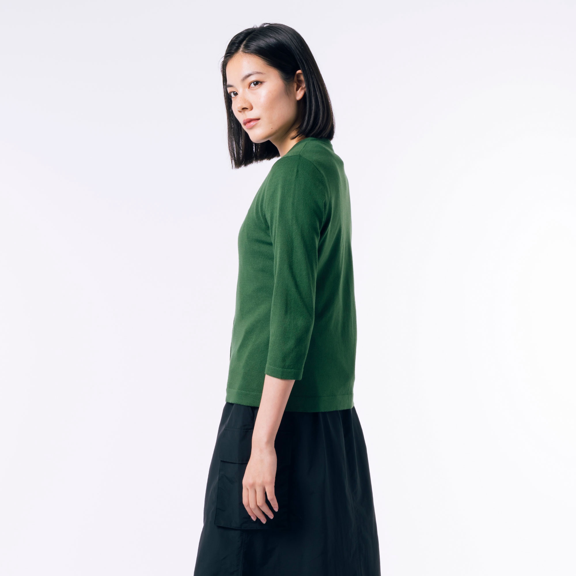 クールマックスニットカーディガン