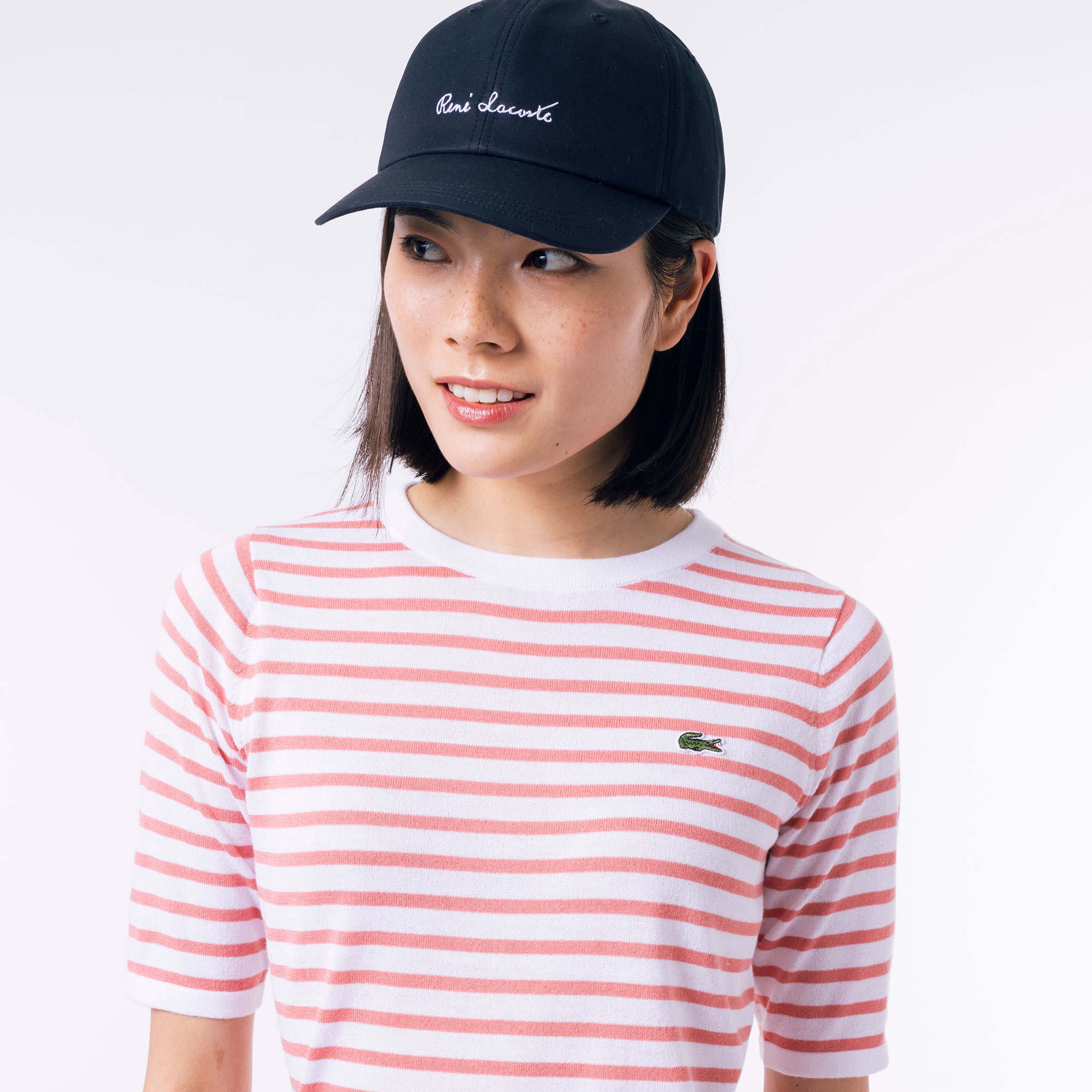 クールマックスボーダーニットTシャツ