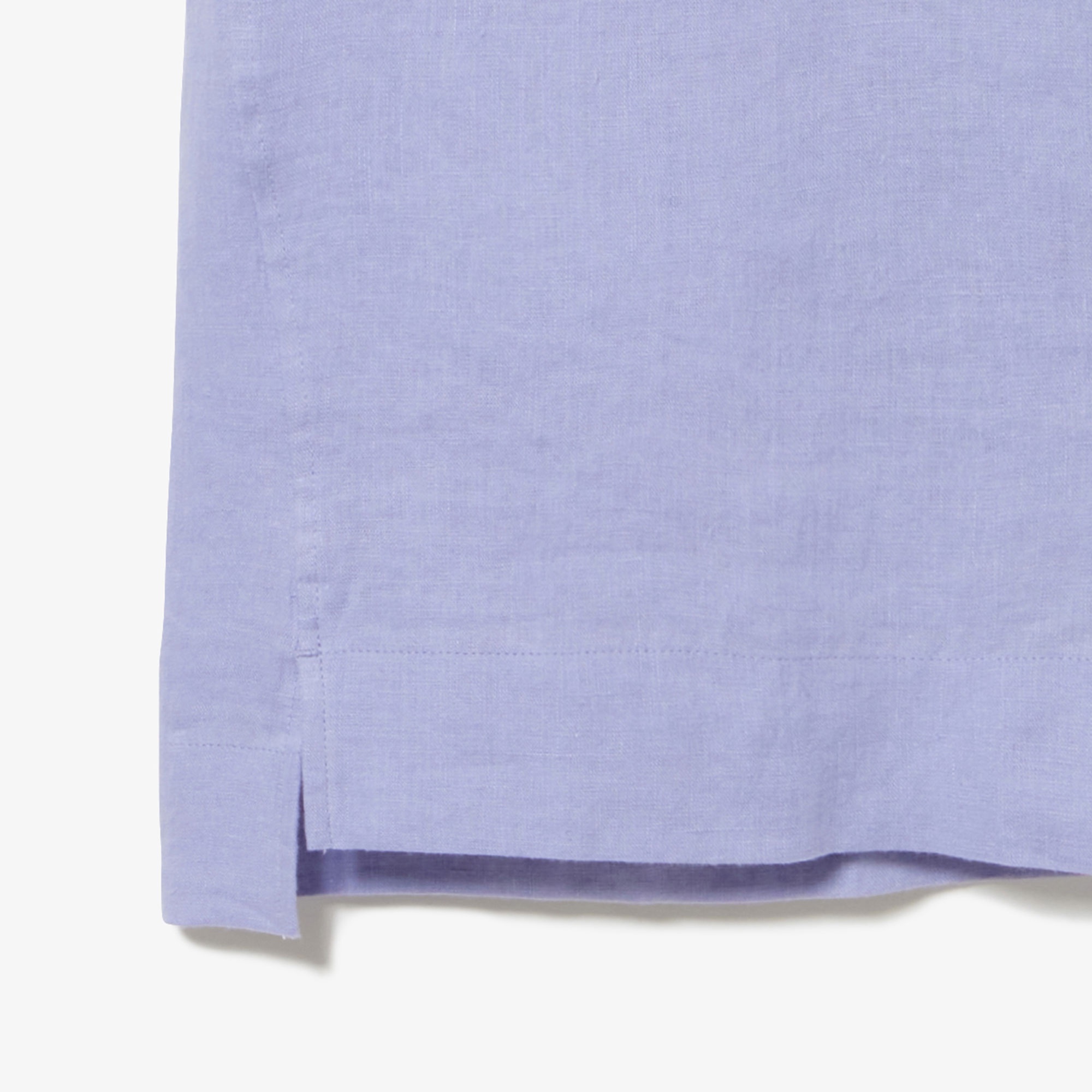 リネンコットン5分袖シャツ