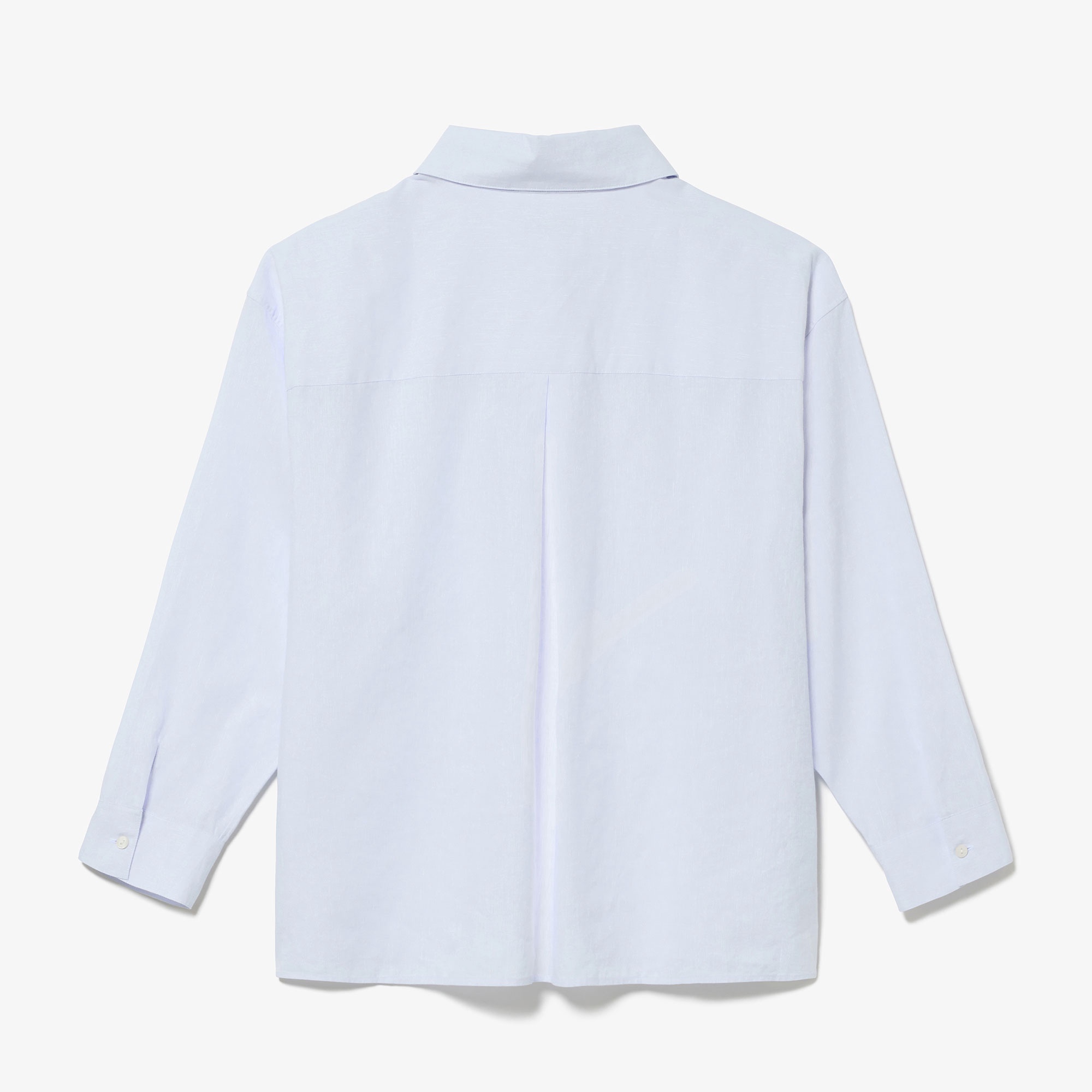 リネンコットンボタンシャツ