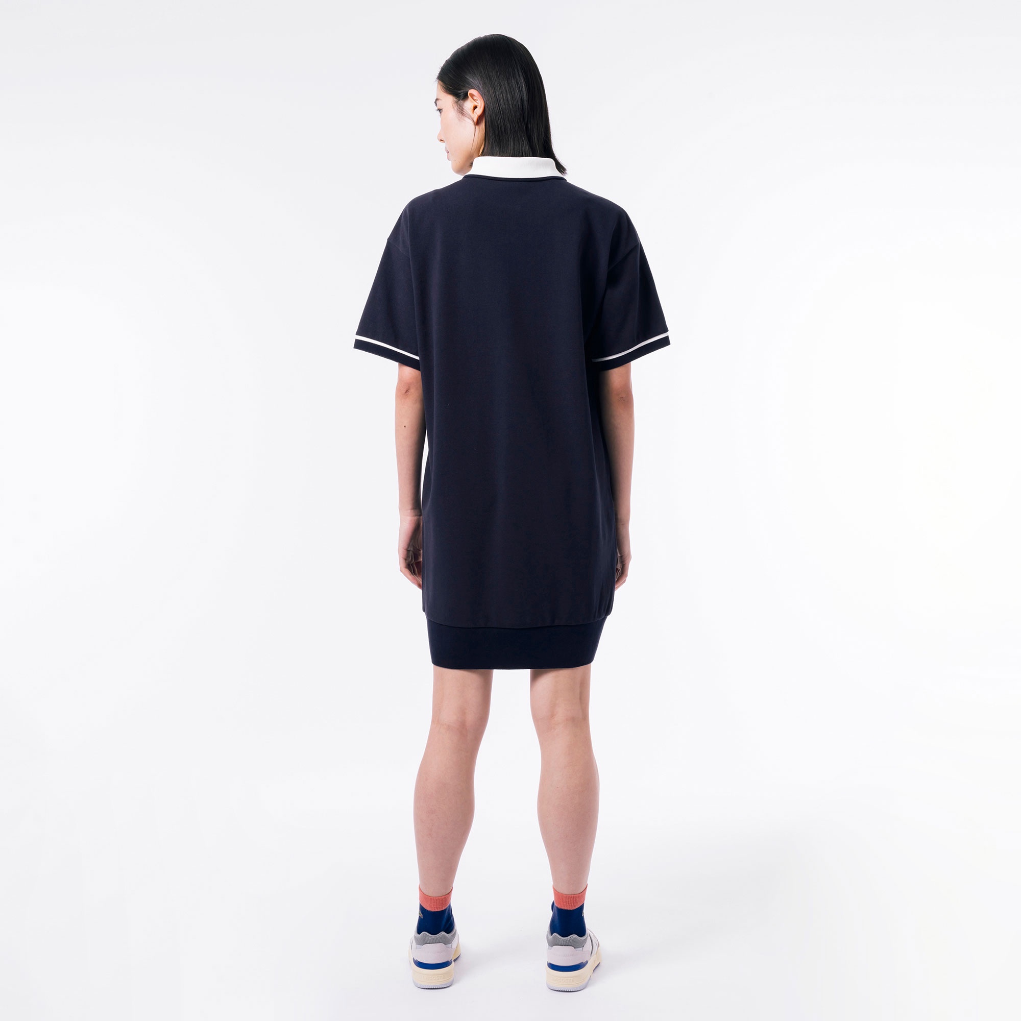 リラックスシルエットクレリックポロドレス