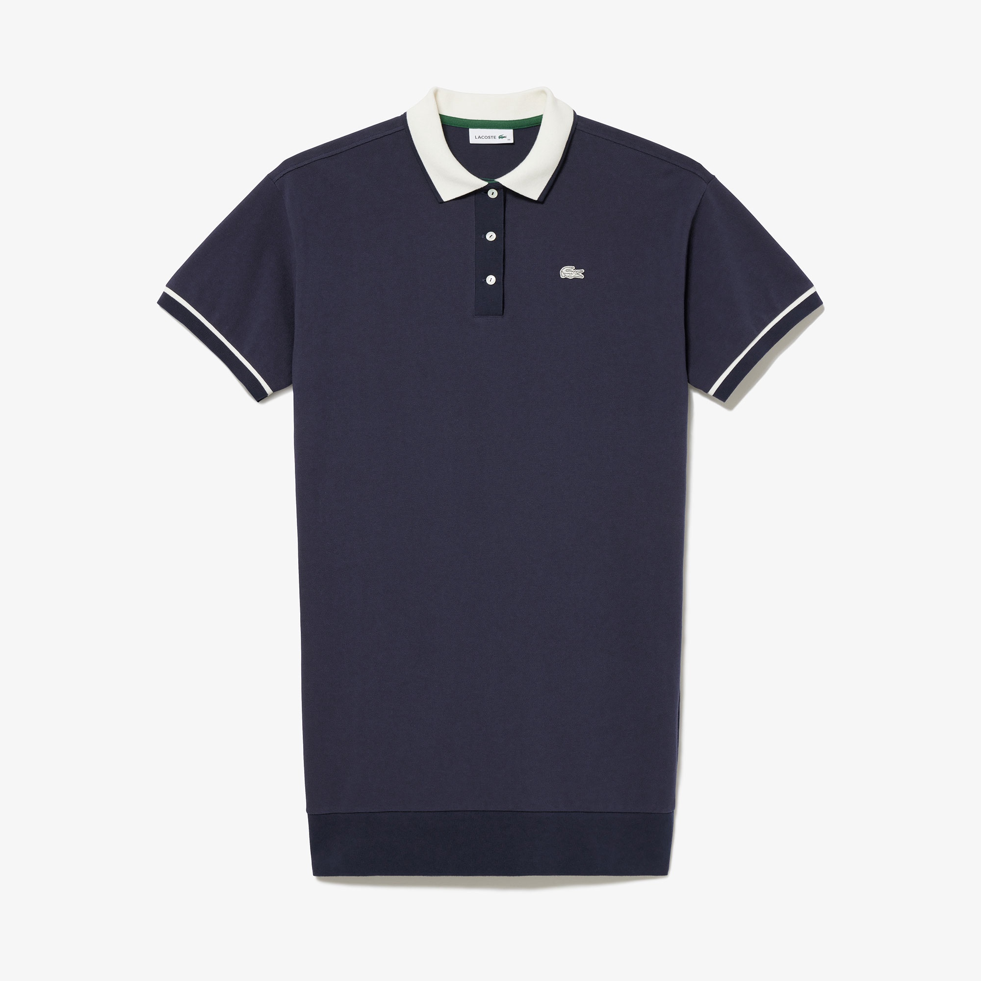 リラックスシルエットクレリックポロドレス